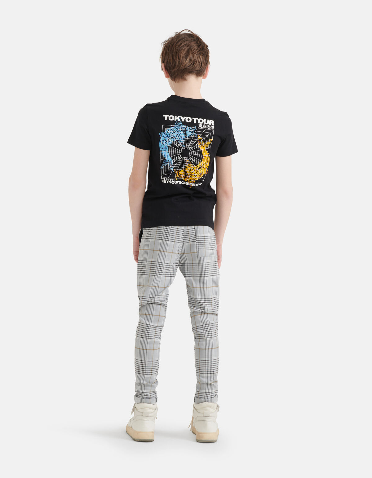 Graphic Artwork T-shirt Schwarz SHOEBY BOYS