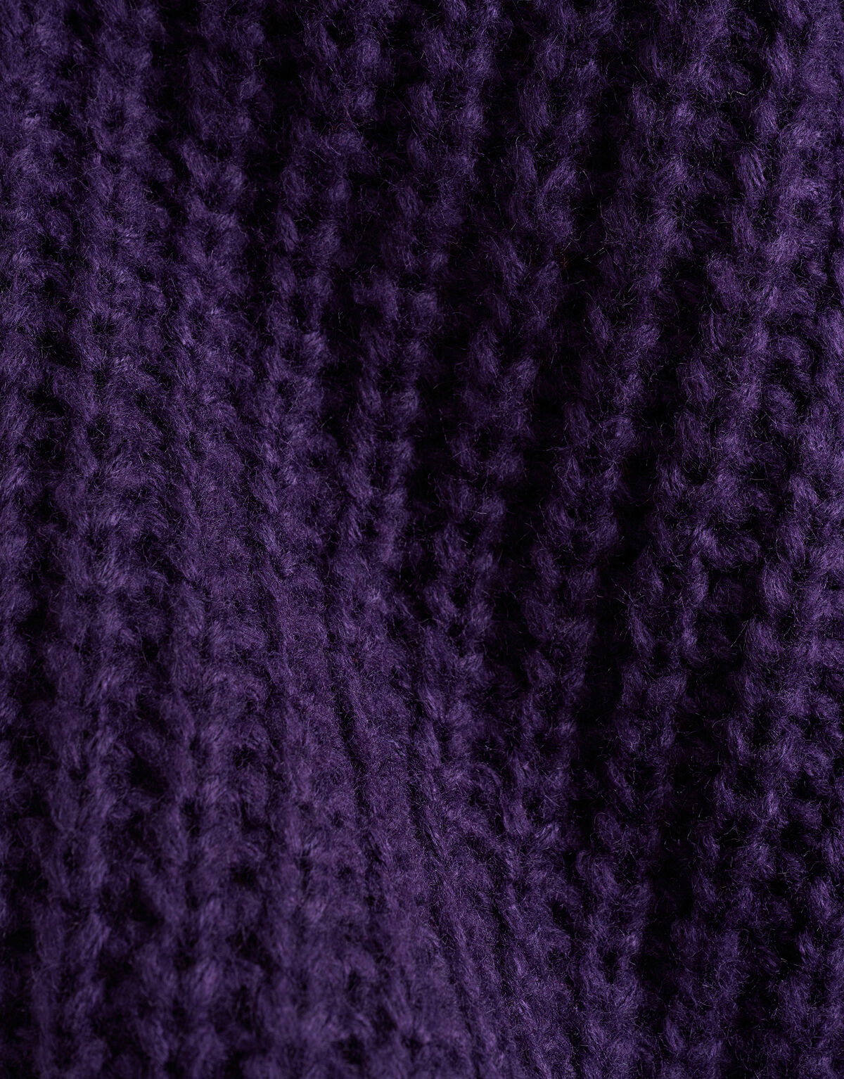 Kragenpulli Dunkelviolett SHOEBY WOMEN