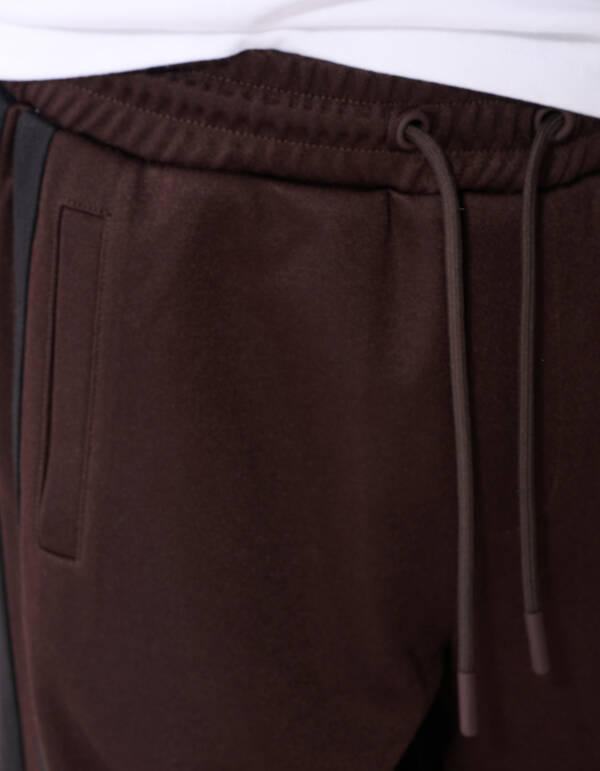 Track Wide Leg Fit Hose Dunkelbraun SHOEBY BOYS