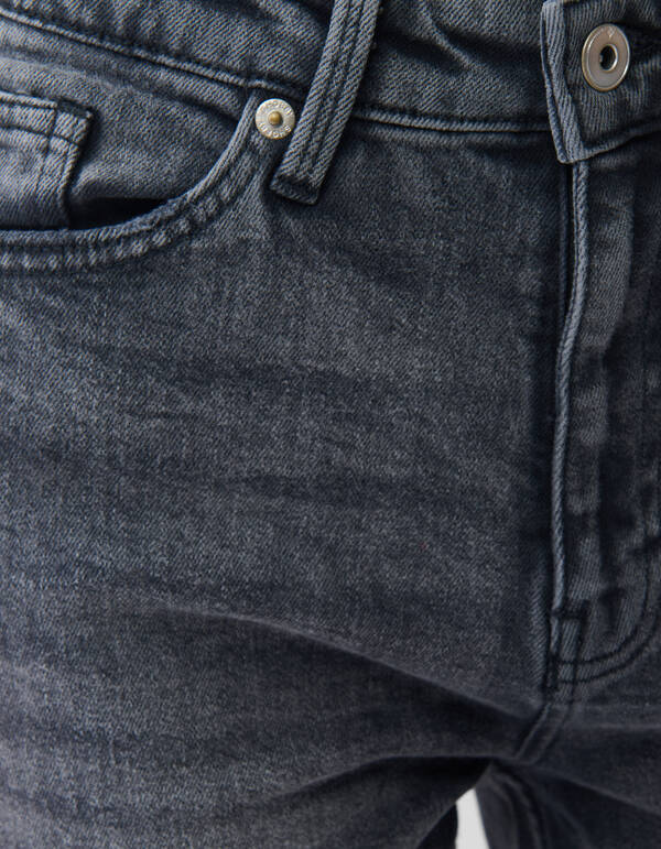 Tapered Fit Jeans Dunkelgrau L29 SHOEBY WOMEN