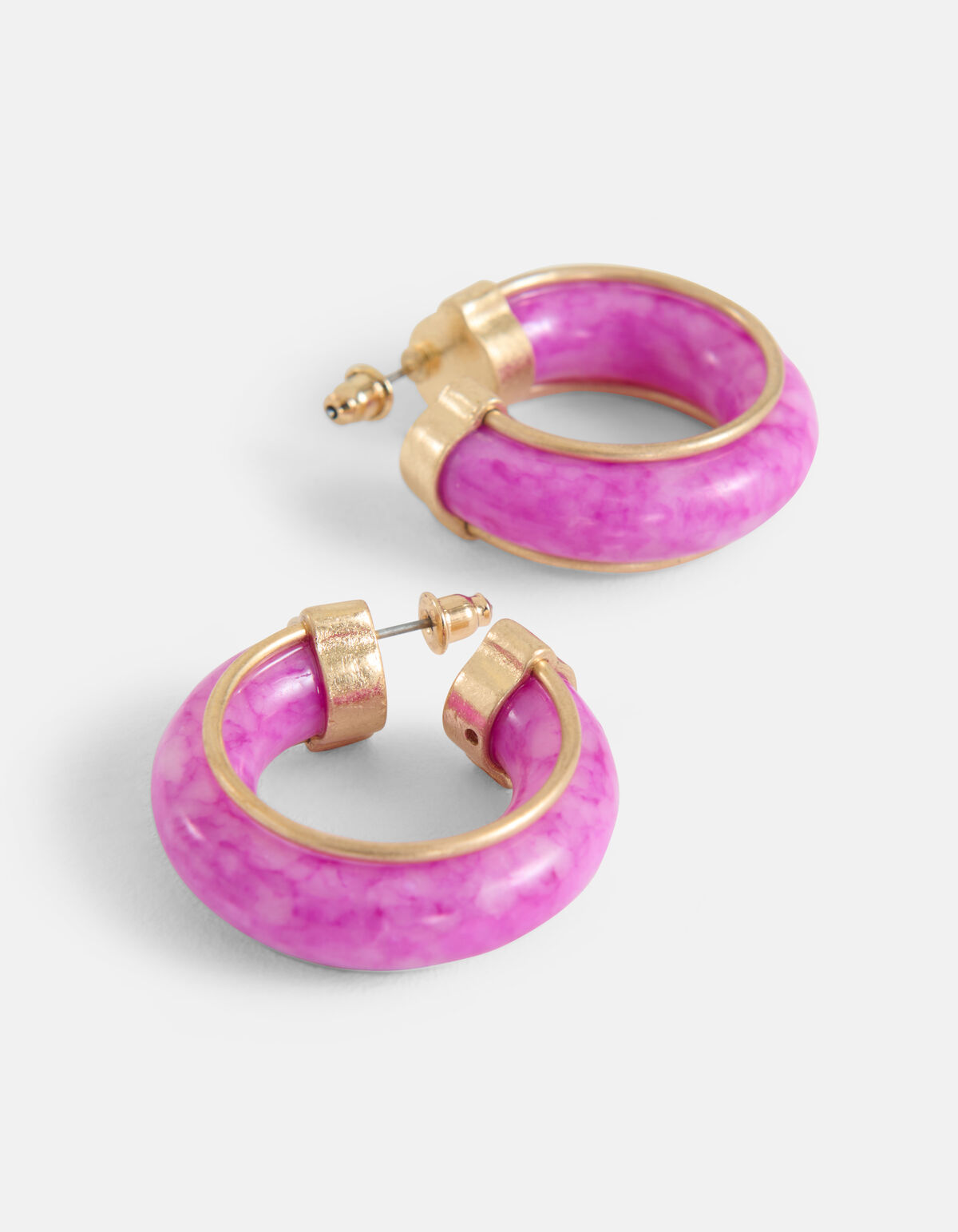 Hoops Ohrringe Lila SHOEBY ACCESSOIRES