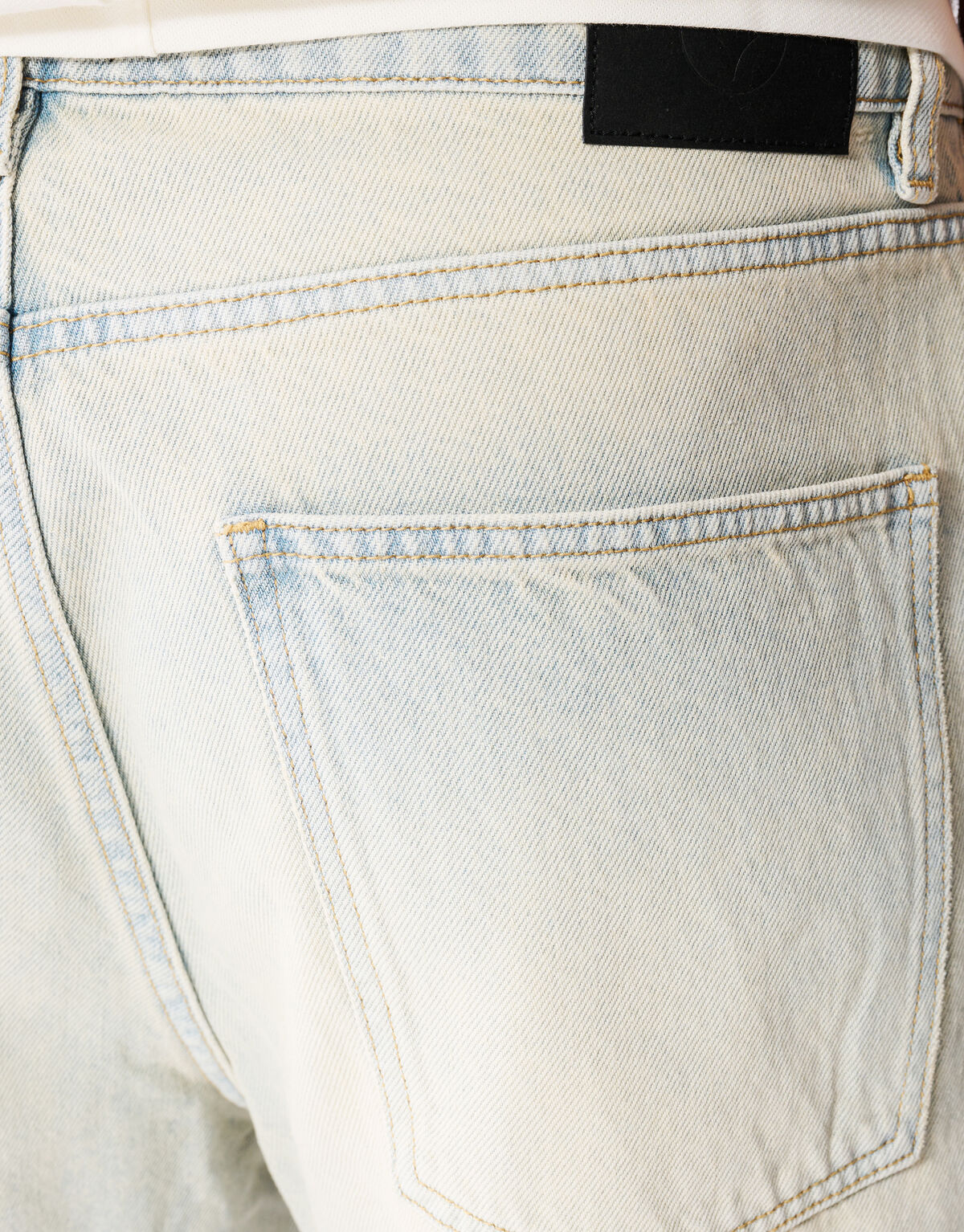 Weite Jeans gebleichte L32 SHOEBY MEN