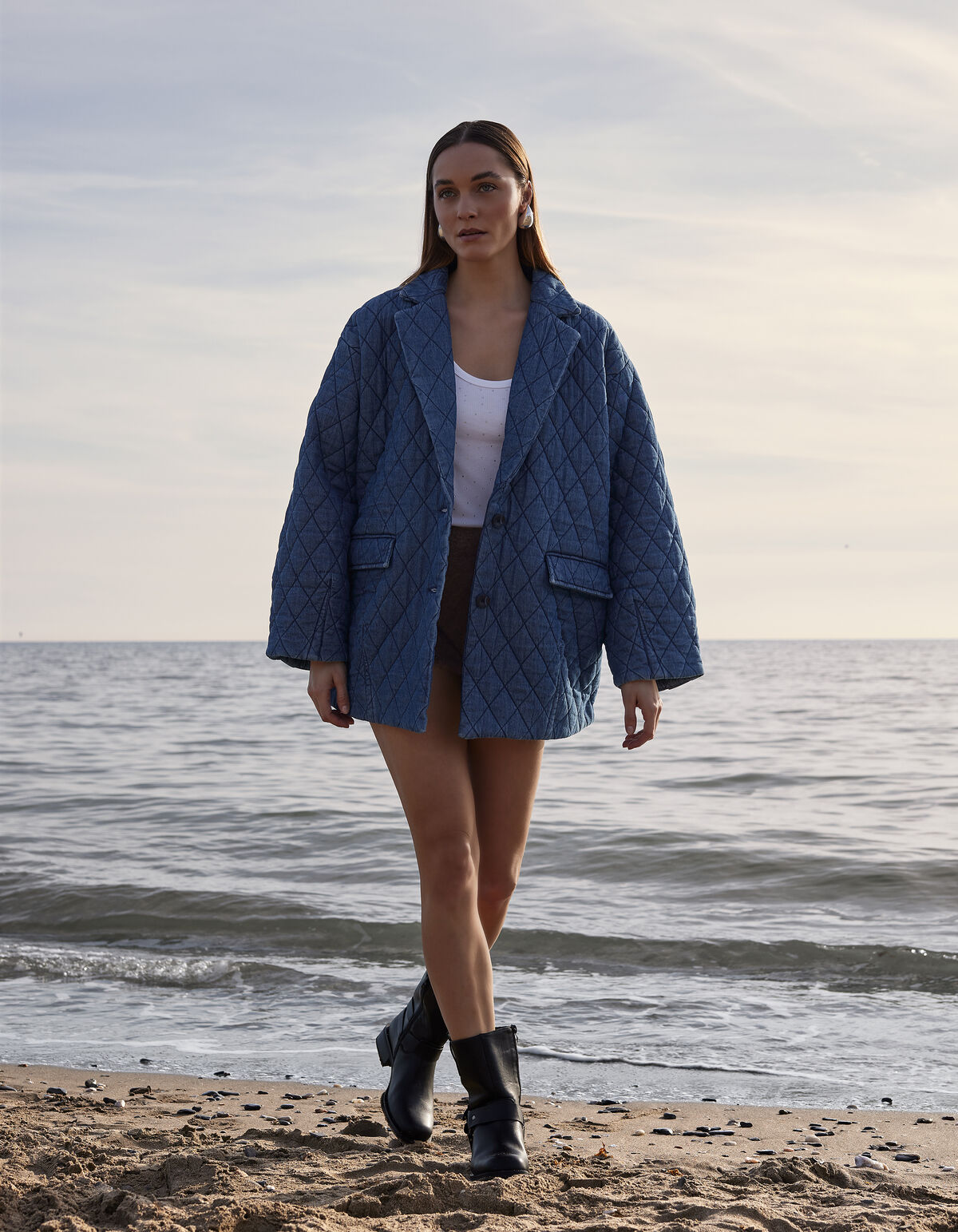 Steppjacke blau SHOEBY WOMEN