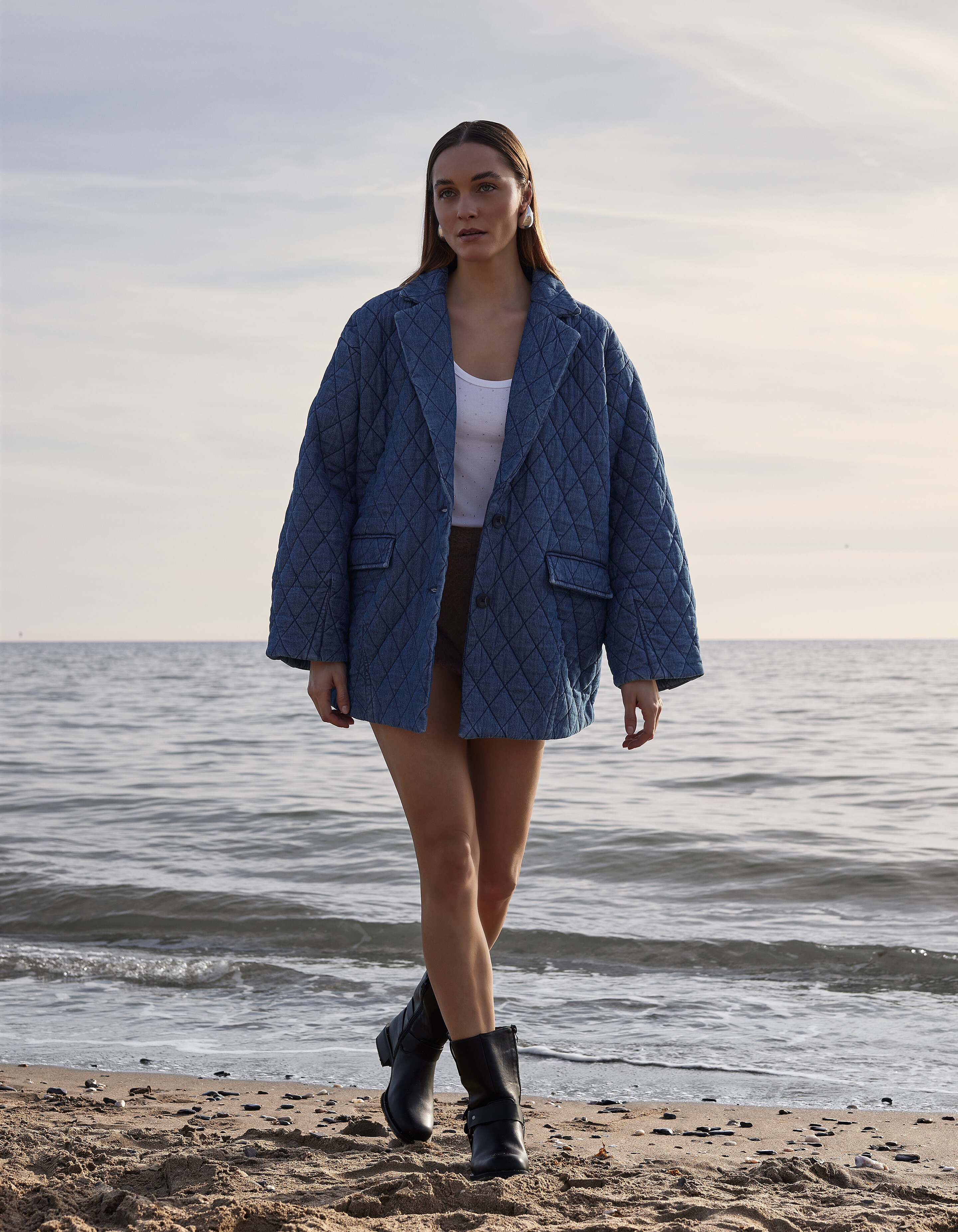 Steppjacke blau SHOEBY WOMEN