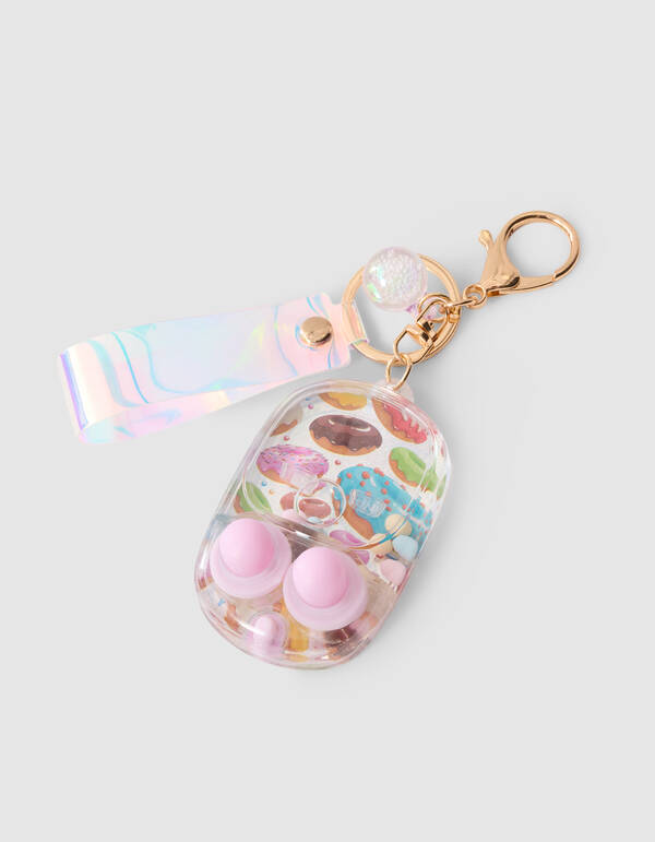 Donut-Spiel-Schlüsselanhänger, hellrosa SHOEBY ACCESSOIRES