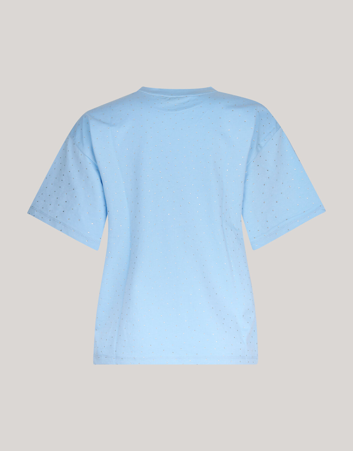 Strass-T-Shirt Hellblau SHOEBY WOMEN