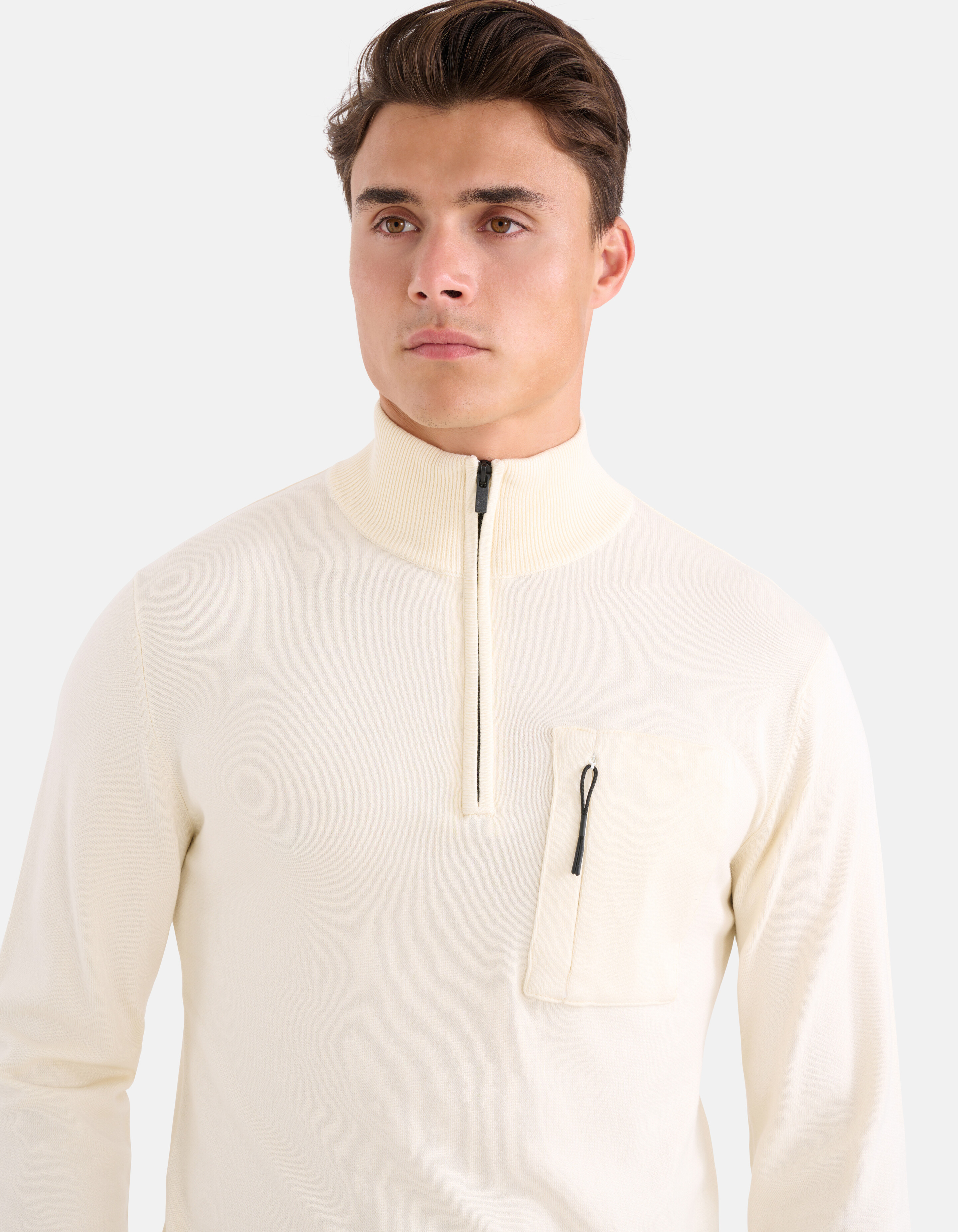 Rollkragenpullover mit Reißverschluss Off White SHOEBY MEN