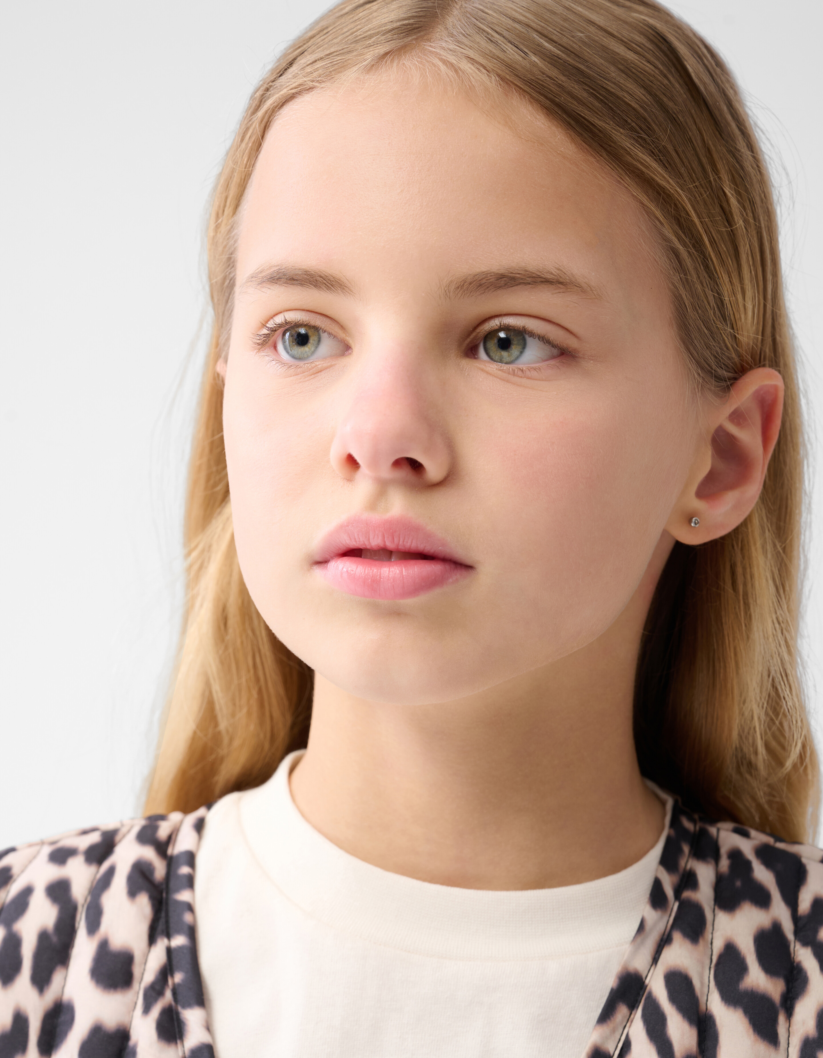 Leopard Printed Gilet Brown von Lizzy SHOEBY GIRLS