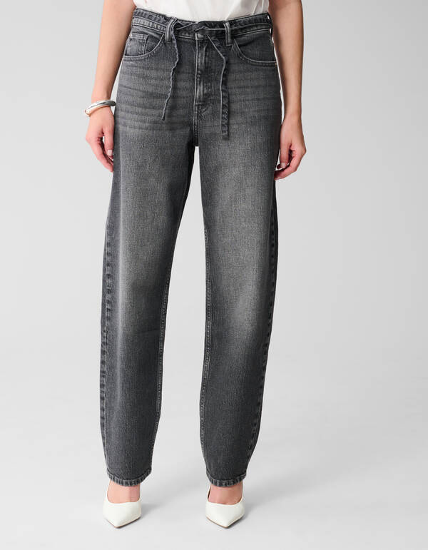 Balloon Fit Jeans Grau SHOEBY WOMEN