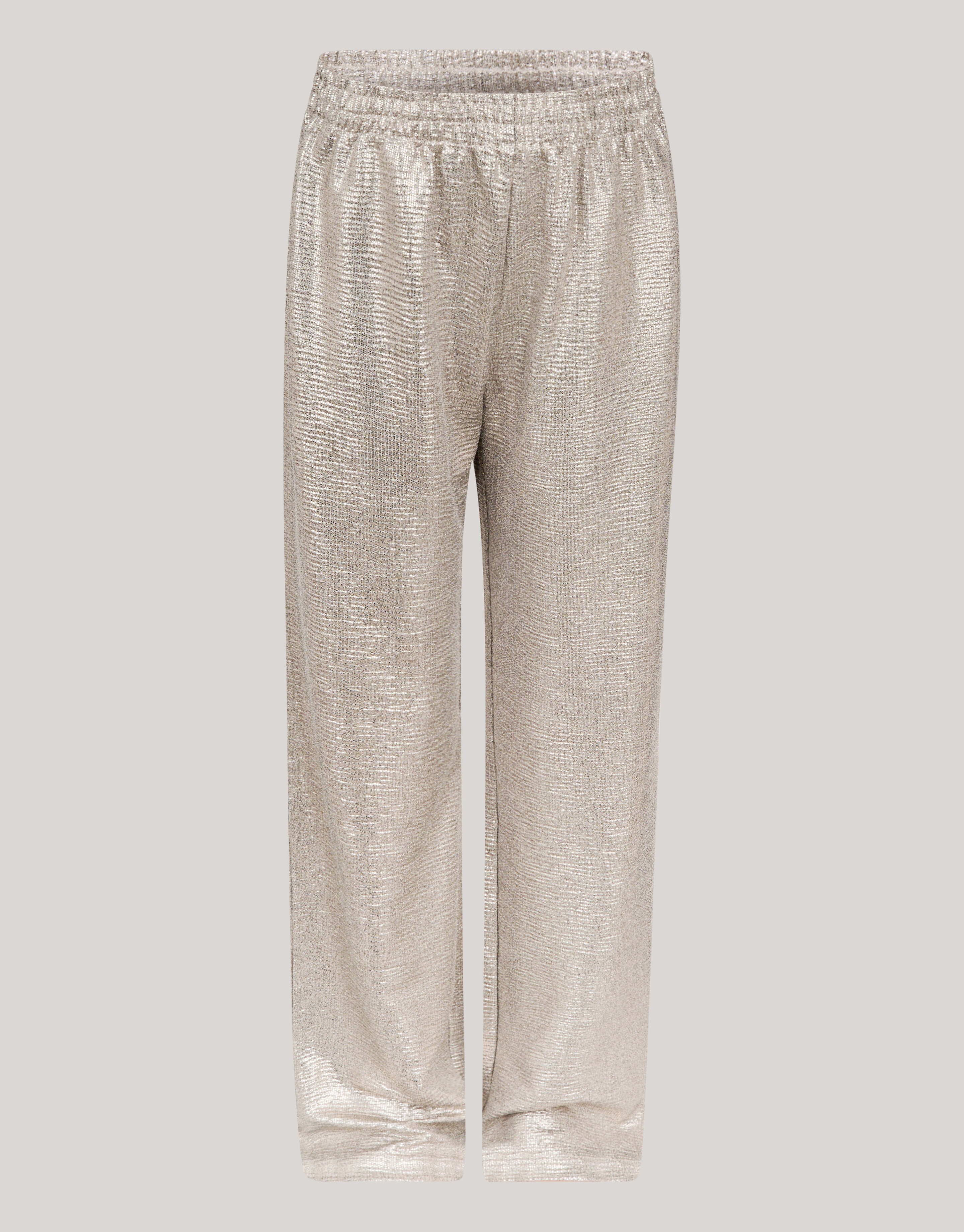 Metallische Hose mit weitem Bein Silber SHOEBY GIRLS