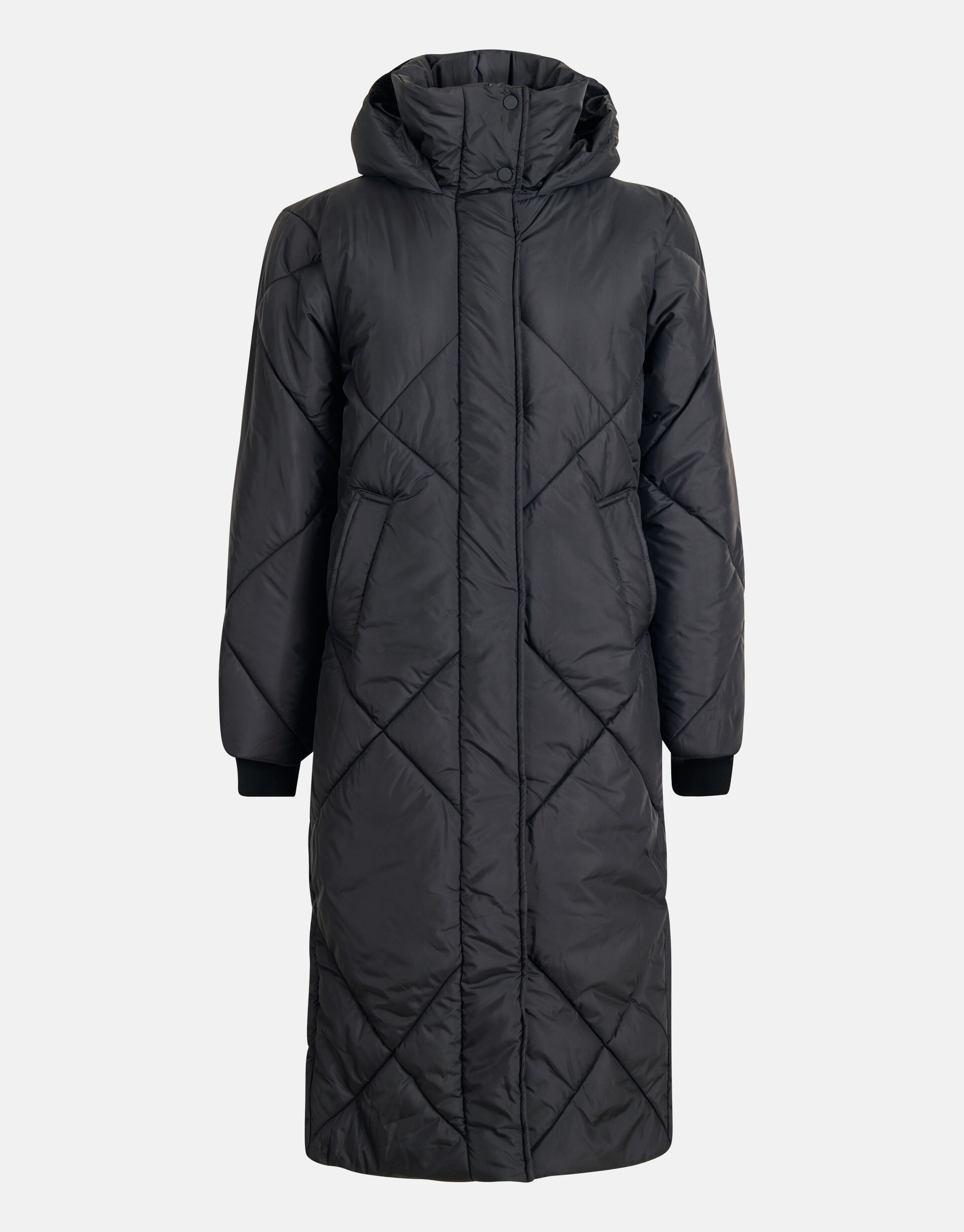 Lange Pufferjacke Schwarz SHOEBY WOMEN