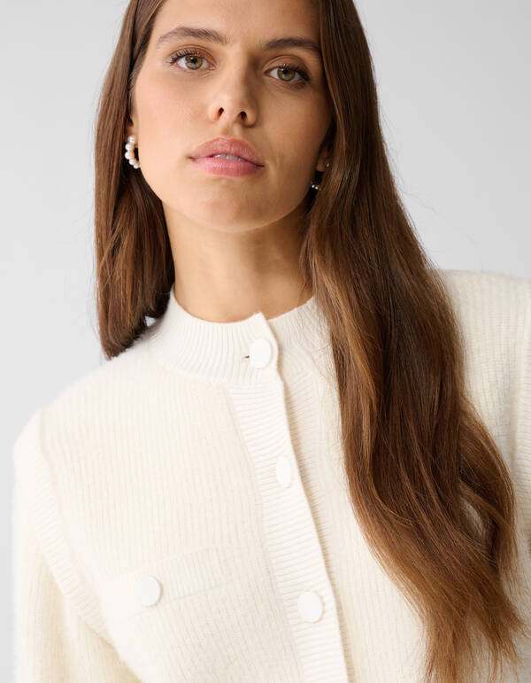 Knopfweste Off White von Mieke SHOEBY WOMEN