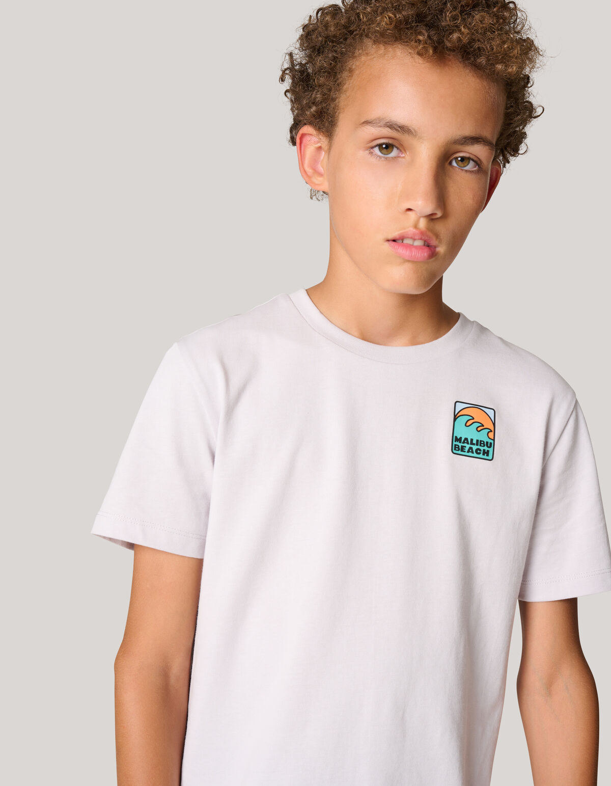 Artwork T-shirt Lichtpaars SHOEBY BOYS