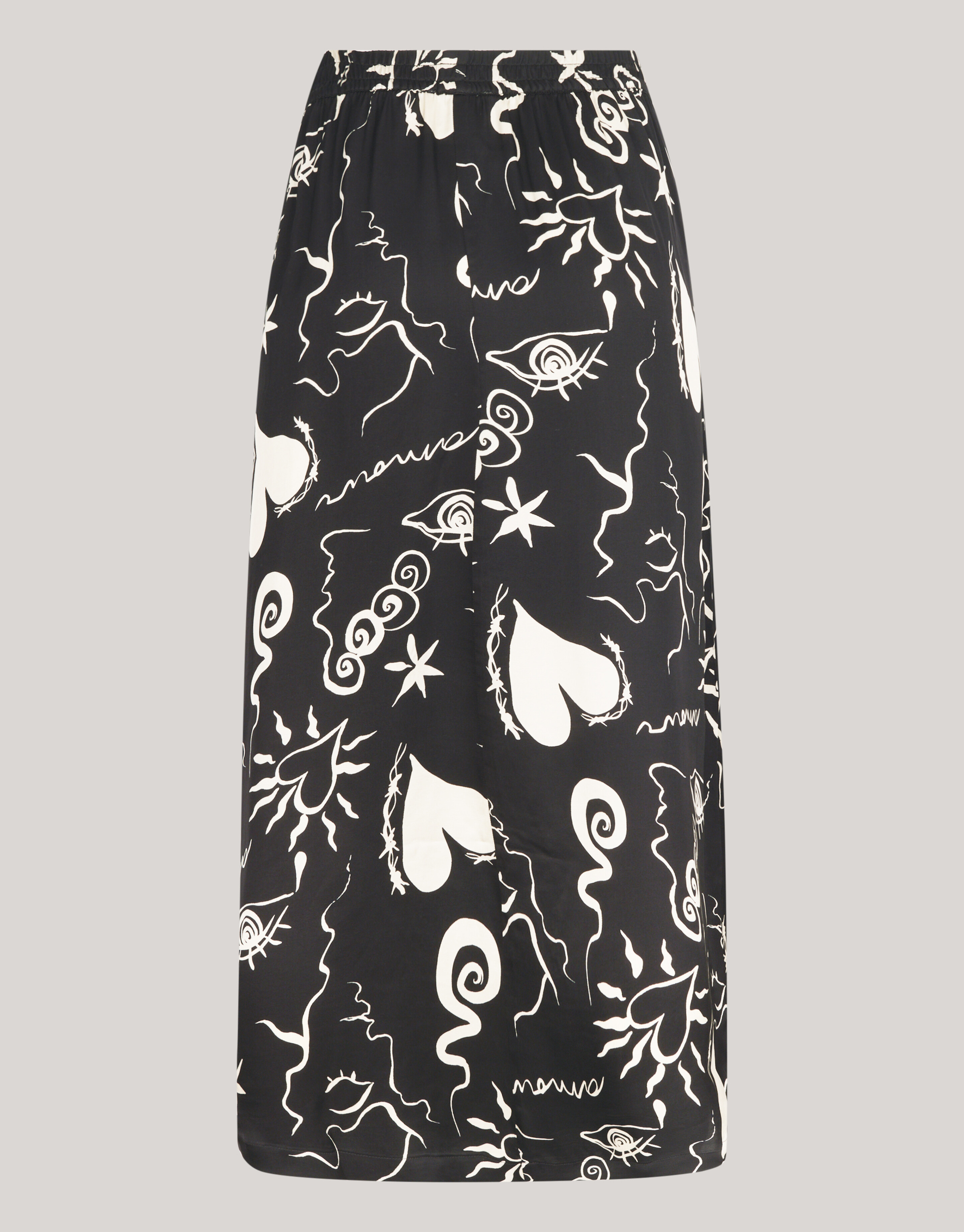 Maxikleid mit Verzierungen Schwarz SHOEBY WOMEN