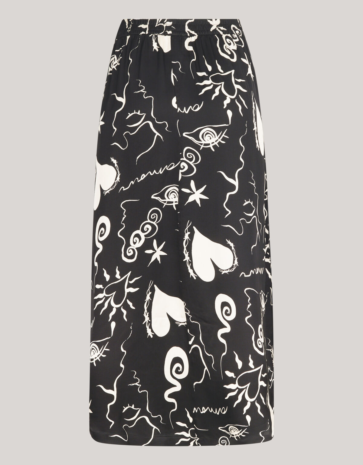 Maxikleid mit Verzierungen Schwarz SHOEBY WOMEN