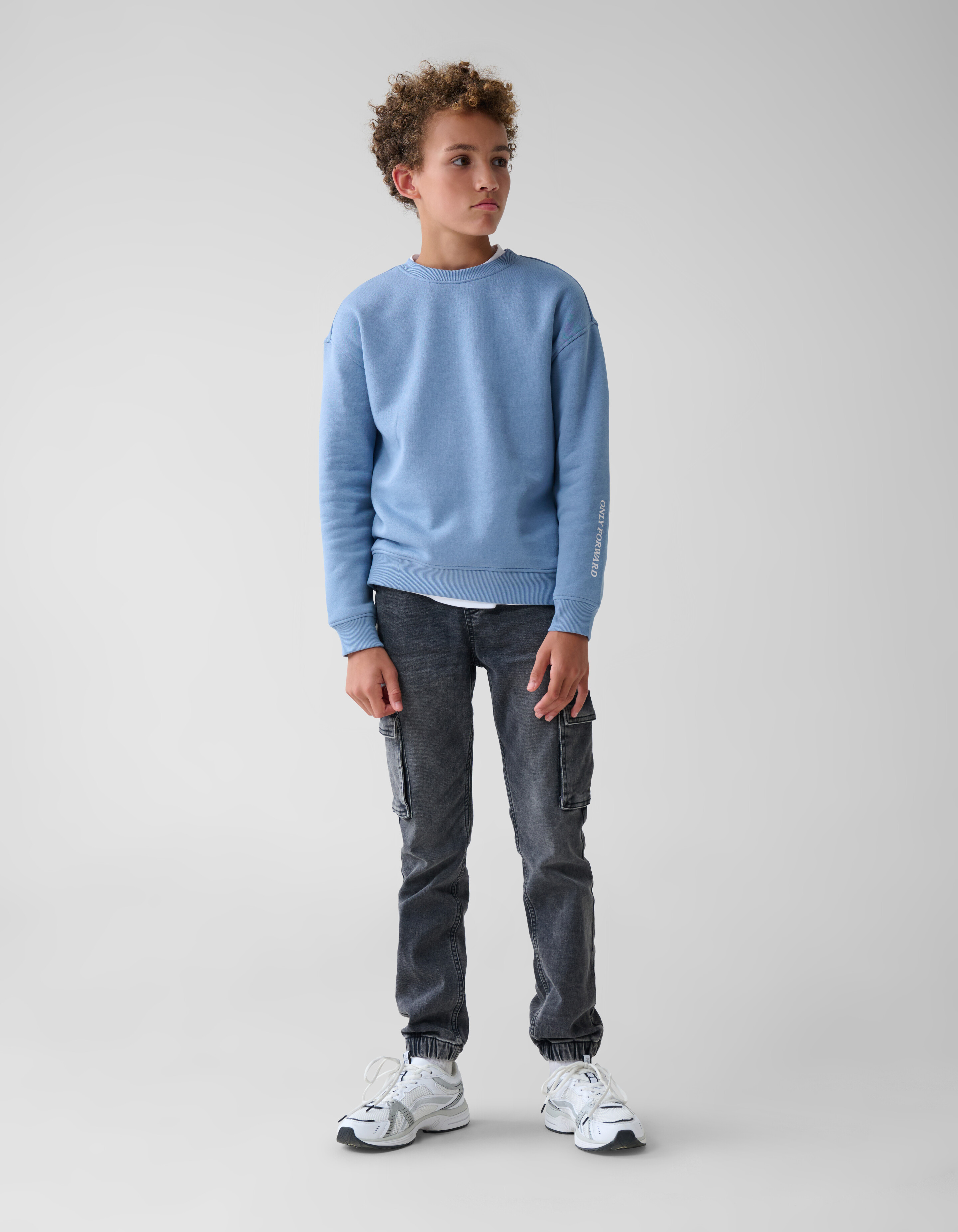 Artwork Pullover Blau SHOEBY BOYS