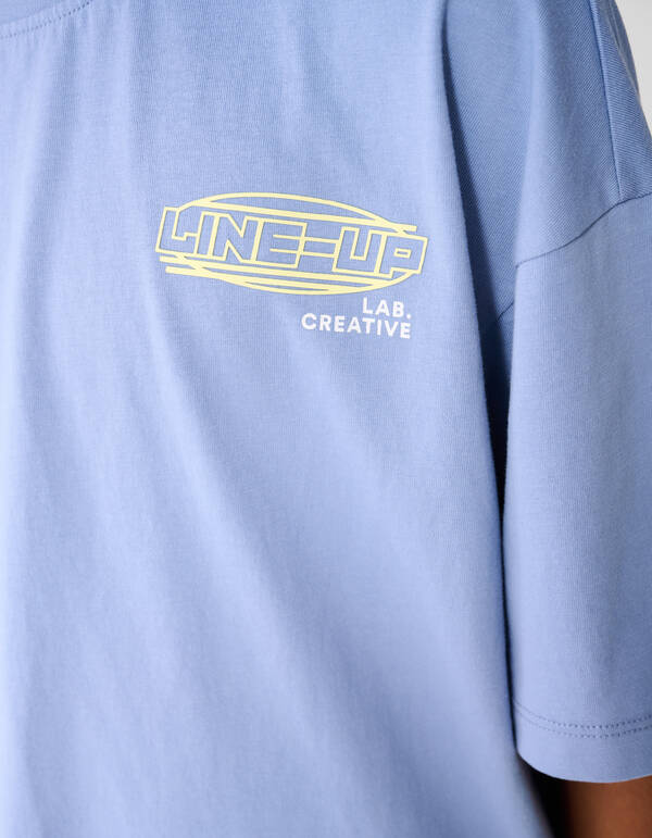Line Up Artwork T-Shirt Blau SHOEBY BOYS