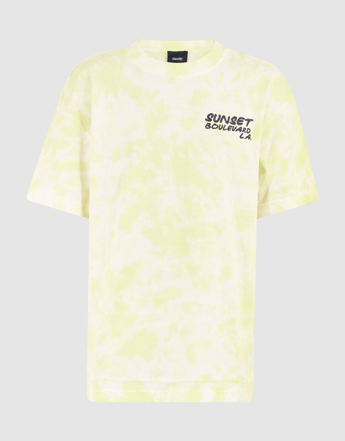 Tie Dye T-shirt Hellgrün SHOEBY BOYS