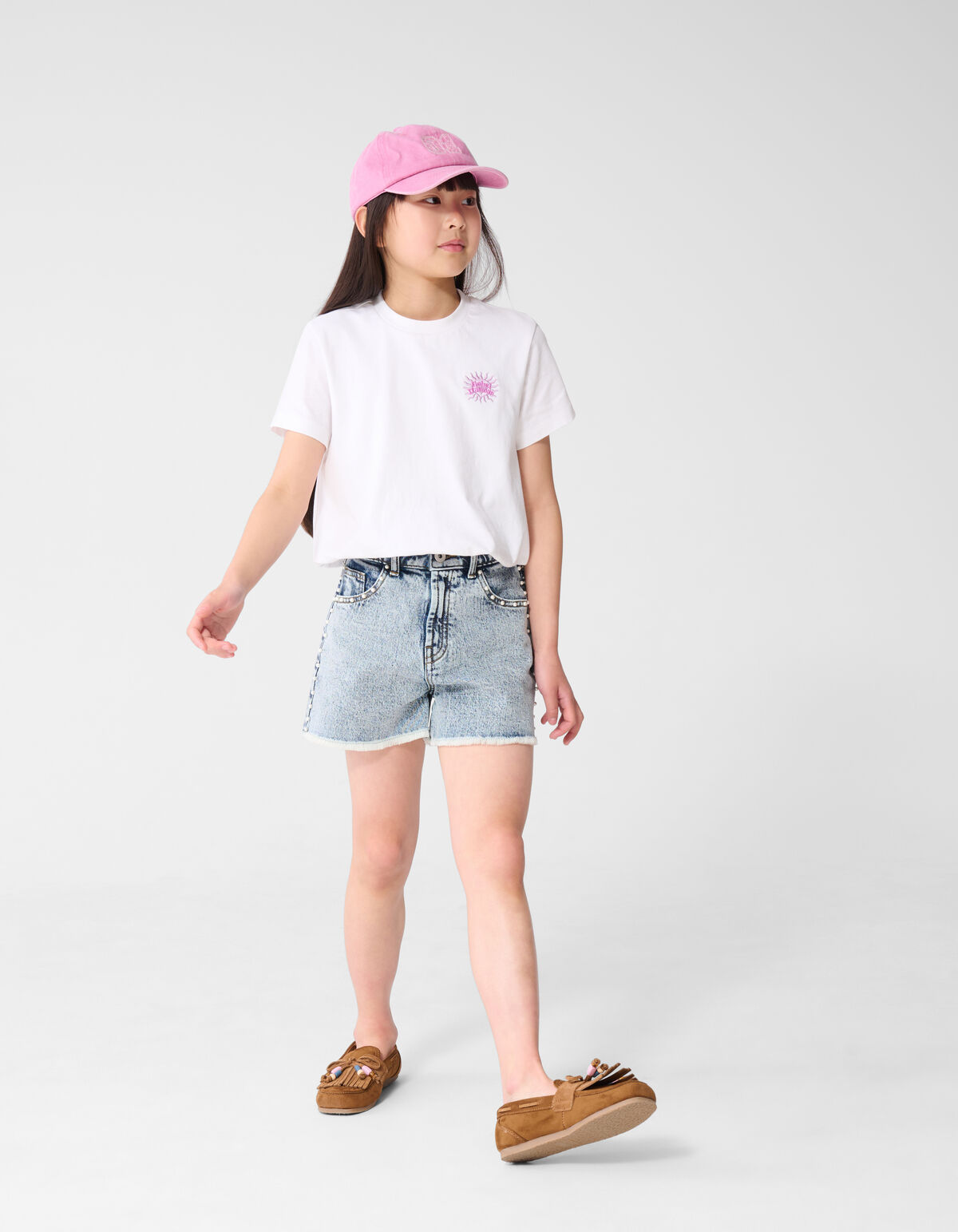 Ballonkunst T-Shirt Wei&szlig; SHOEBY GIRLS