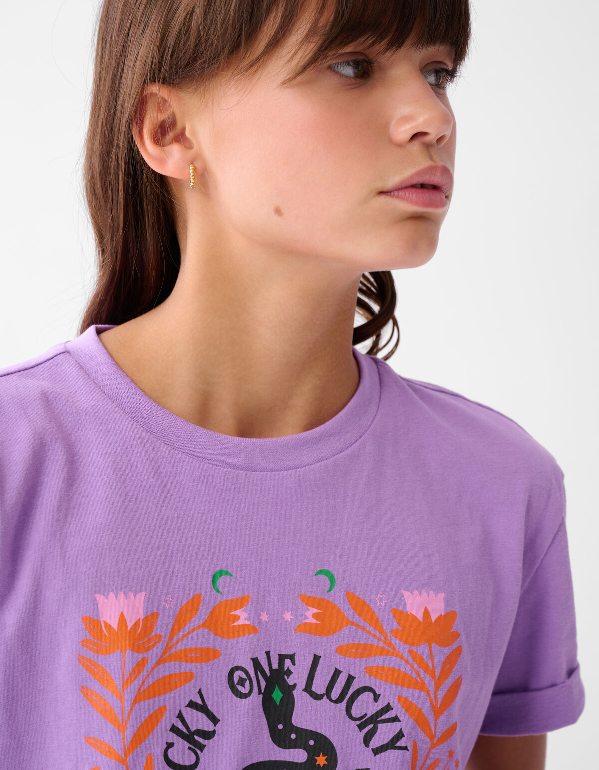 Artwork T-shirt Lila SHOEBY GIRLS