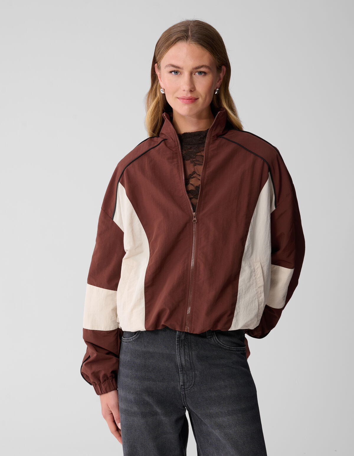 Sportliche Trackjacke Braun SHOEBY WOMEN