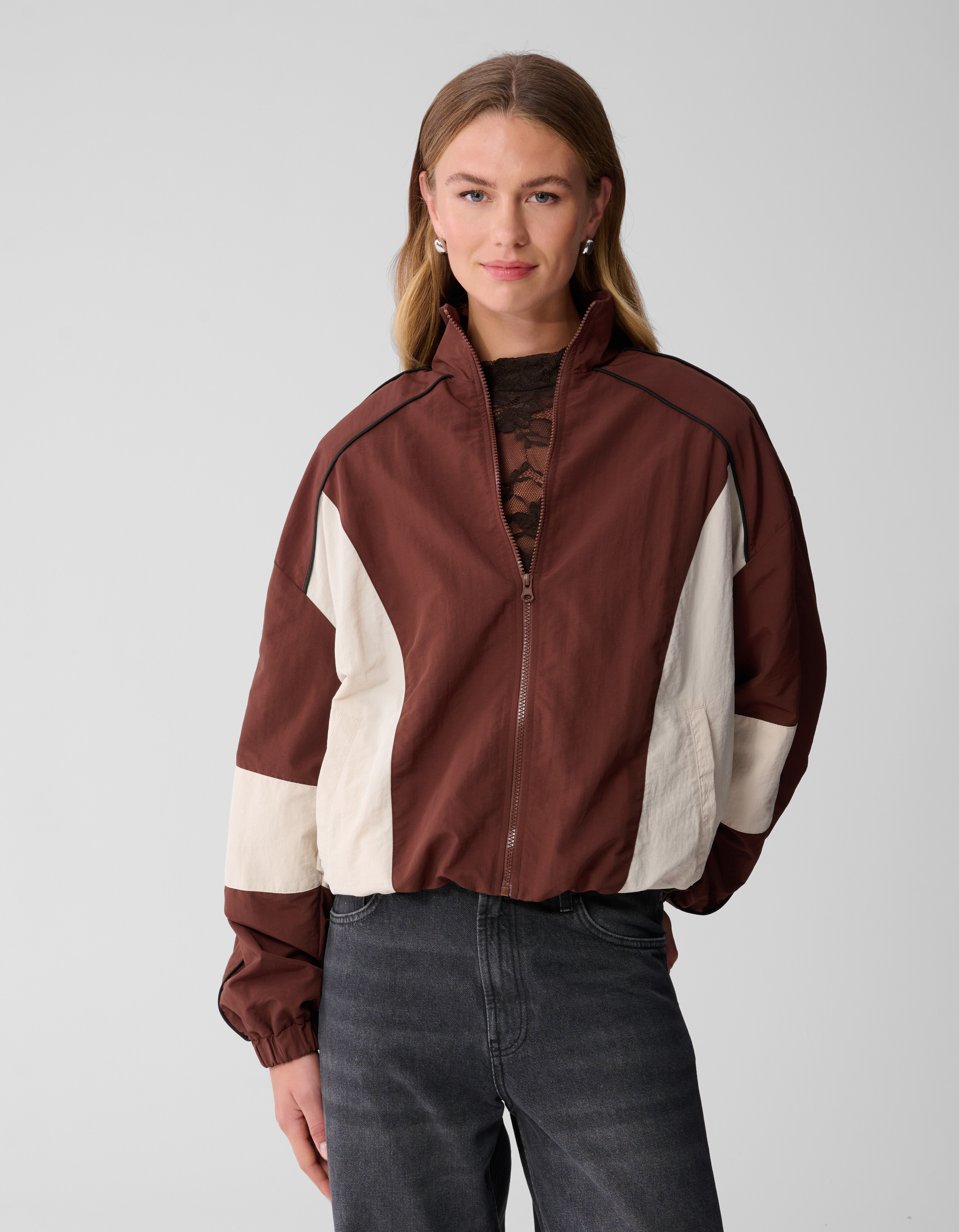 Sportliche Trackjacke Braun SHOEBY WOMEN