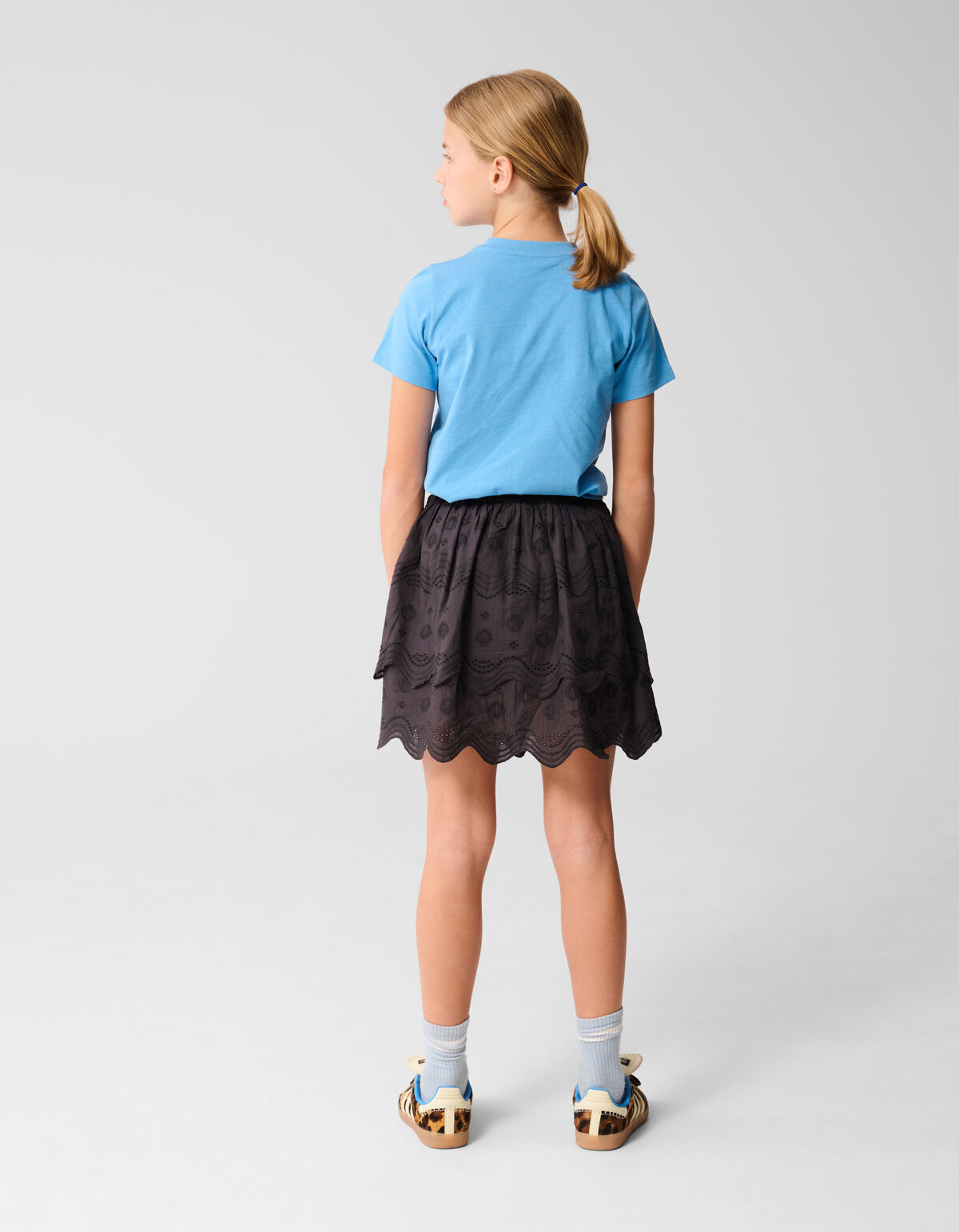 Dschungel-T-Shirt Blau SHOEBY GIRLS