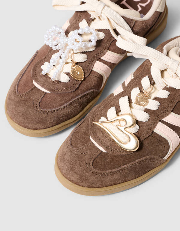 Schleifen-Schuhanh&auml;nger Gold SHOEBY ACCESSOIRES