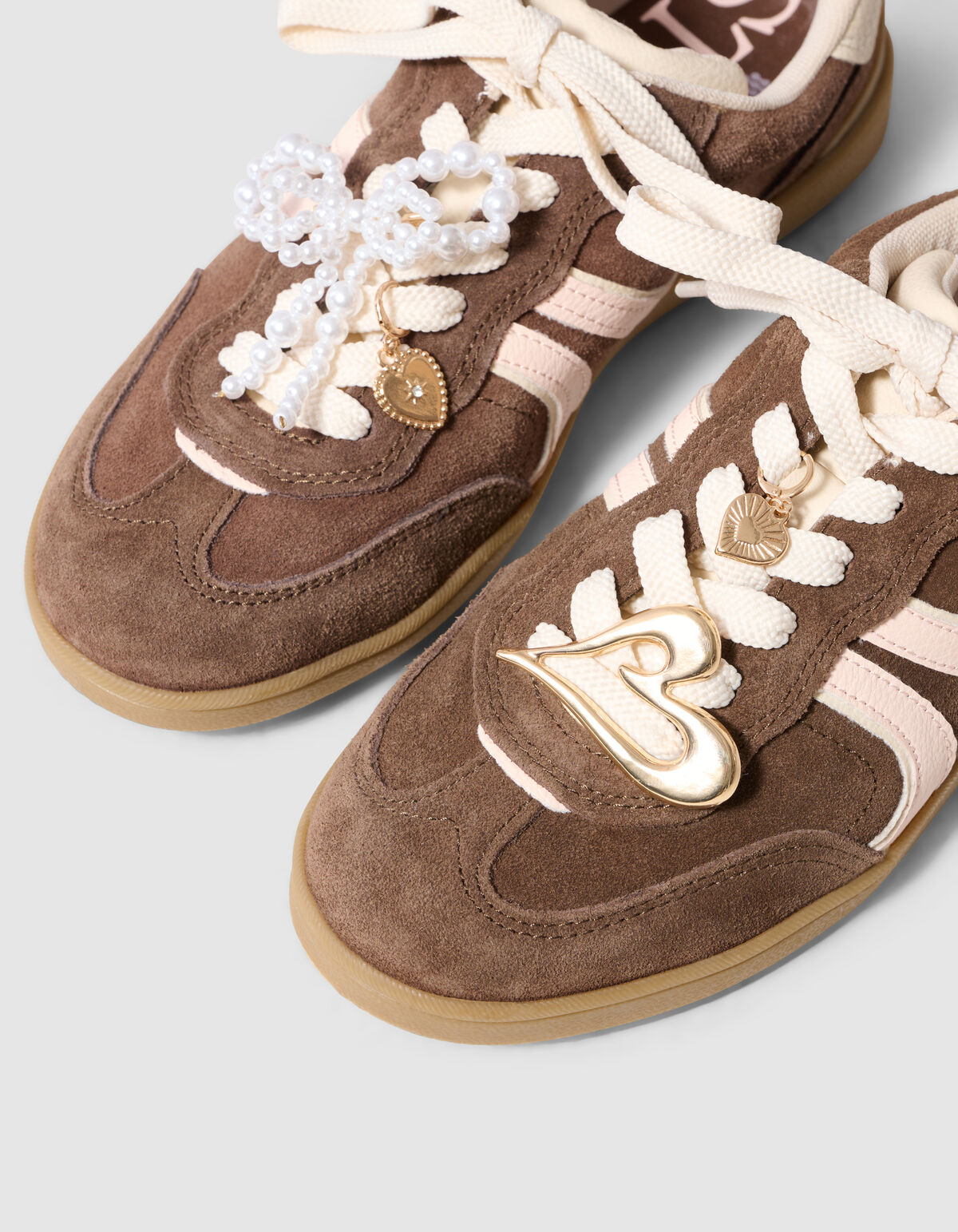 Schleifen-Schuhanh&auml;nger Gold SHOEBY ACCESSOIRES