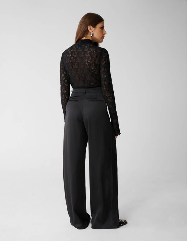 Spitzentop Schwarz von Mieke SHOEBY WOMEN