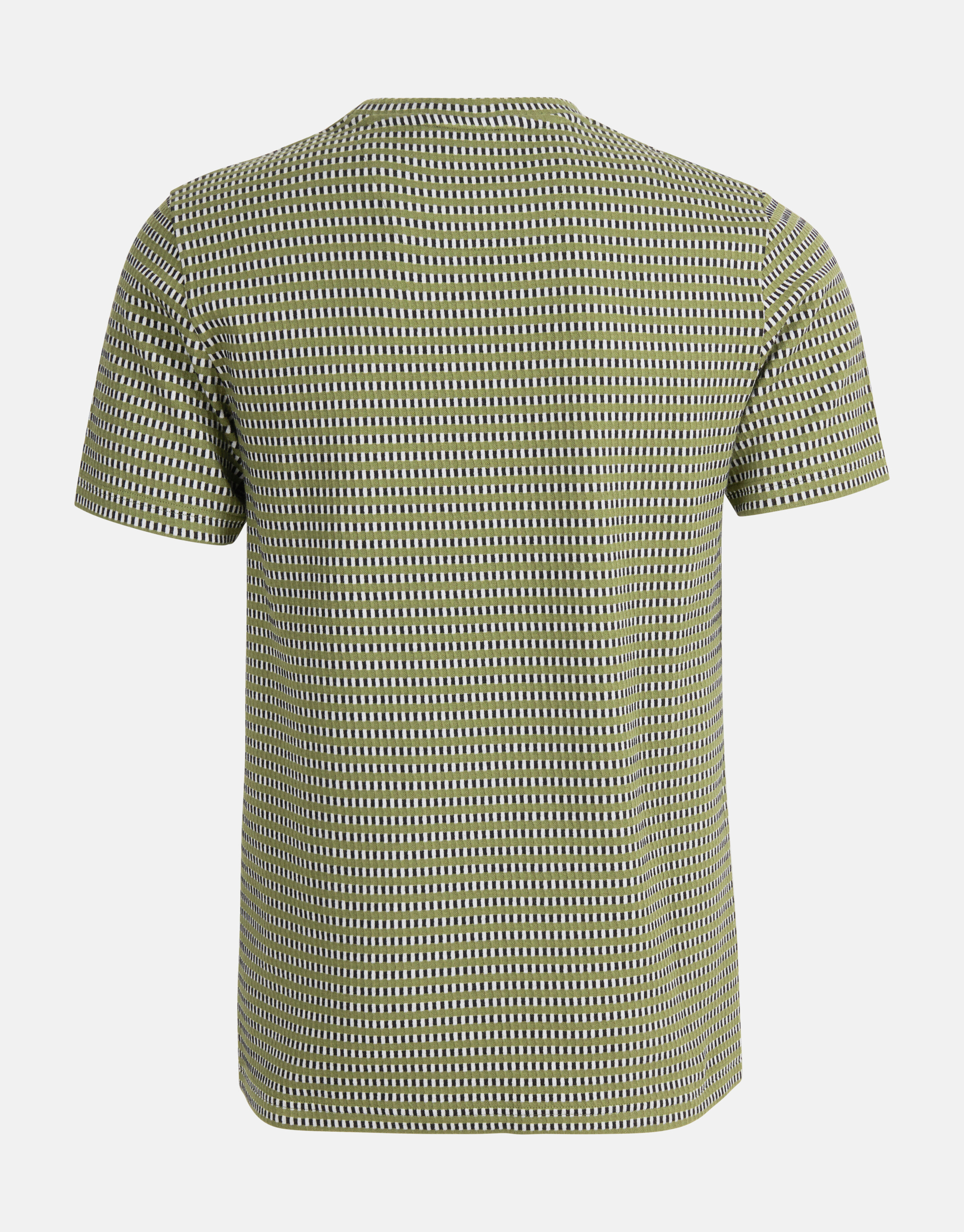 Struktur-T-Shirt Dunkelgrün SHOEBY MEN