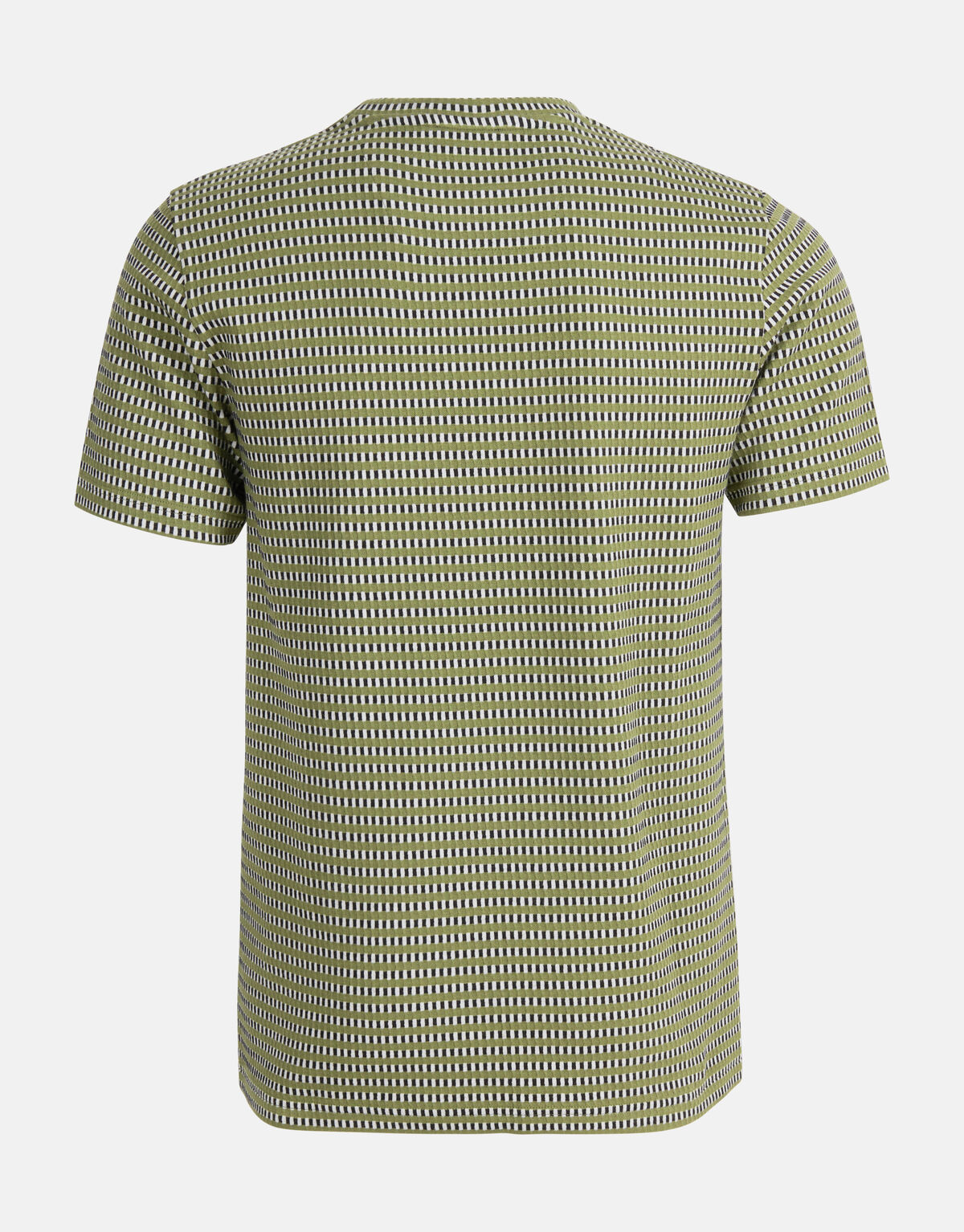 Struktur-T-Shirt Dunkelgrün SHOEBY MEN