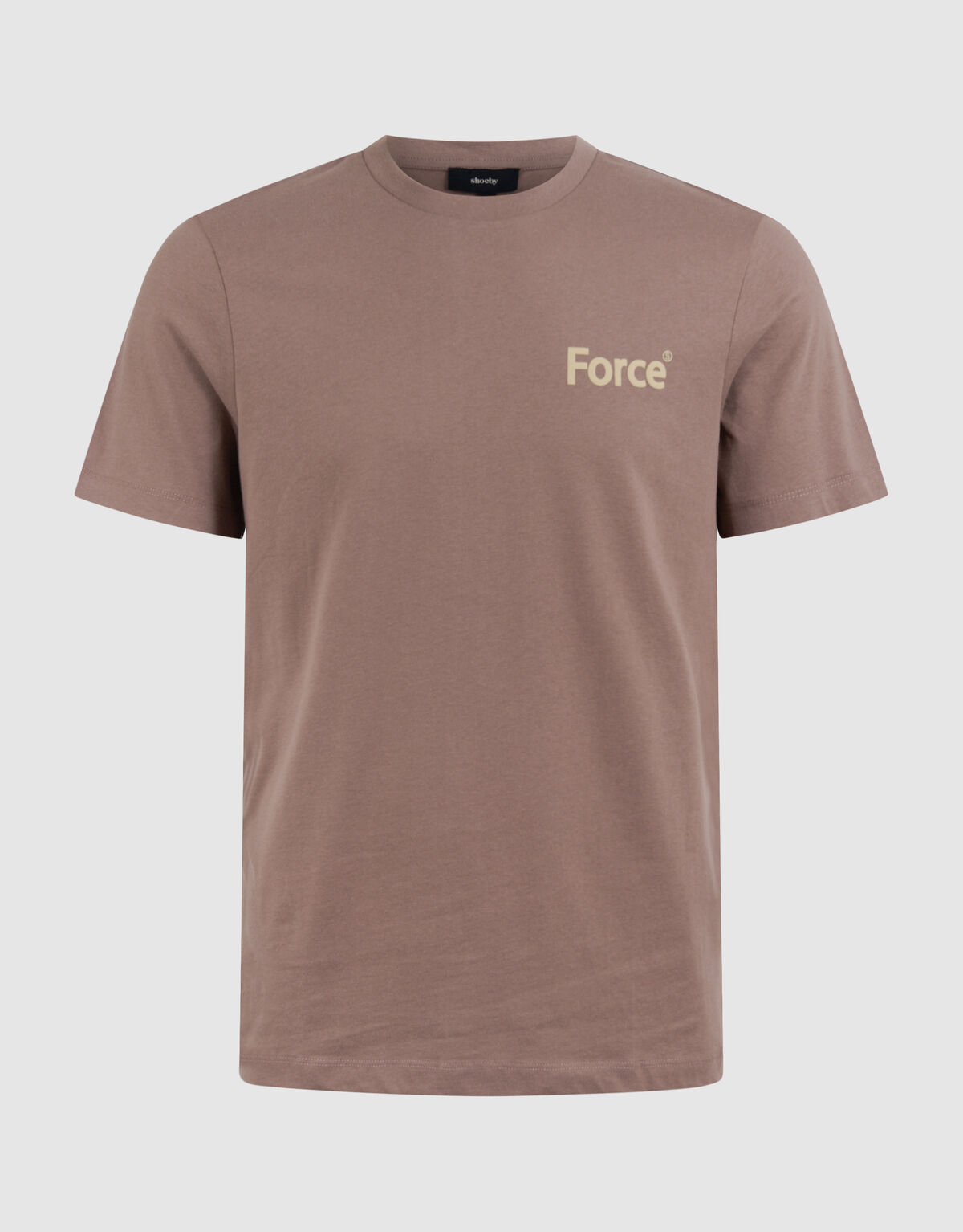 Force T-shirt Hellbraun SHOEBY MEN