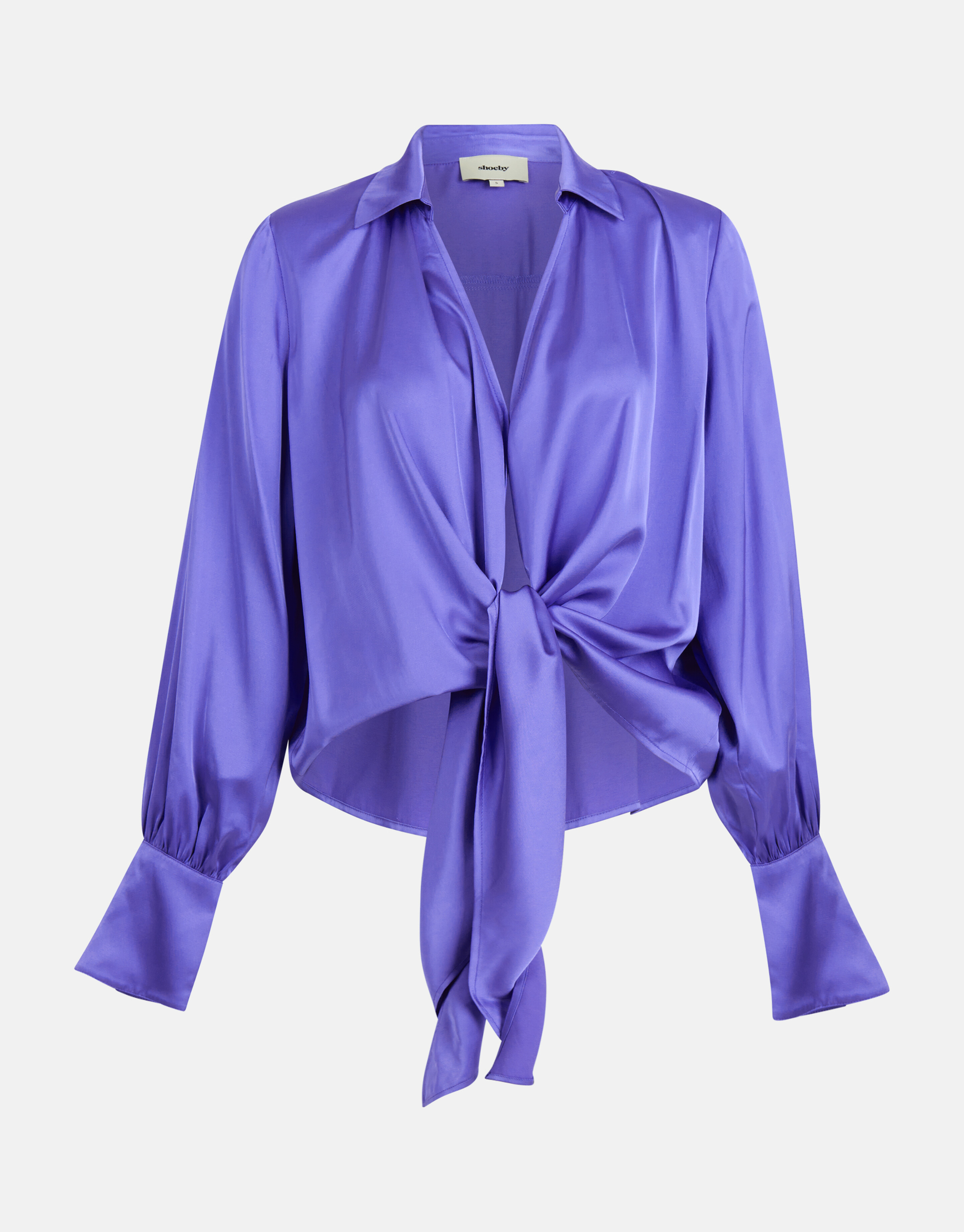 Knotenbluse Lila von Mieke SHOEBY WOMEN