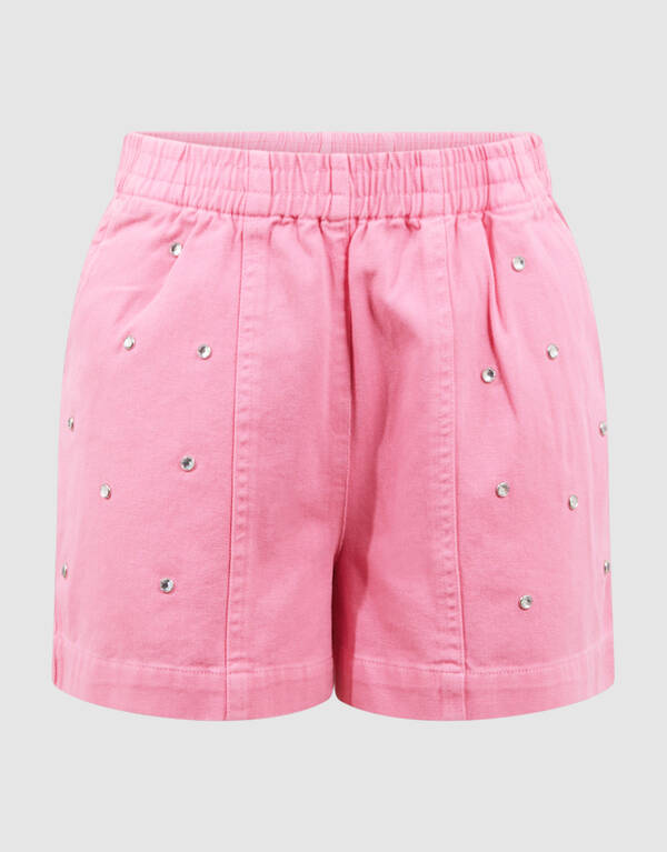 Strass Shorts Hellrosa SHOEBY GIRLS