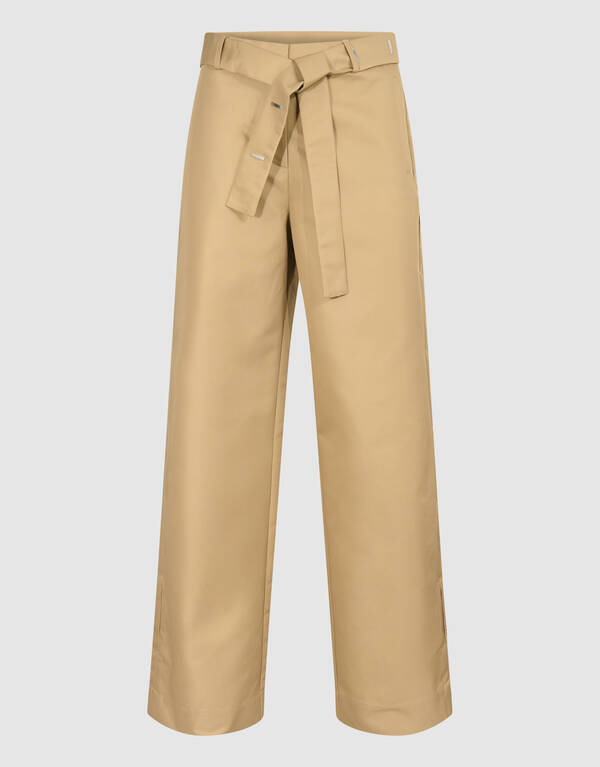 Hose mit weitem Bein Sand SHOEBY WOMEN