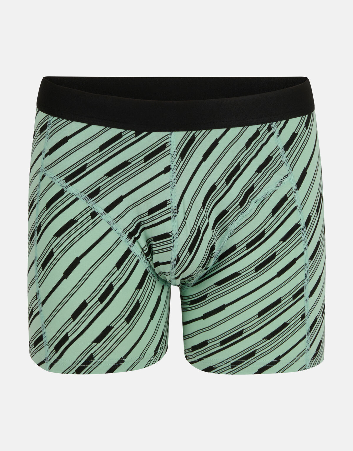 Gestreifte Boxershorts Grün SHOEBY ACCESSOIRES