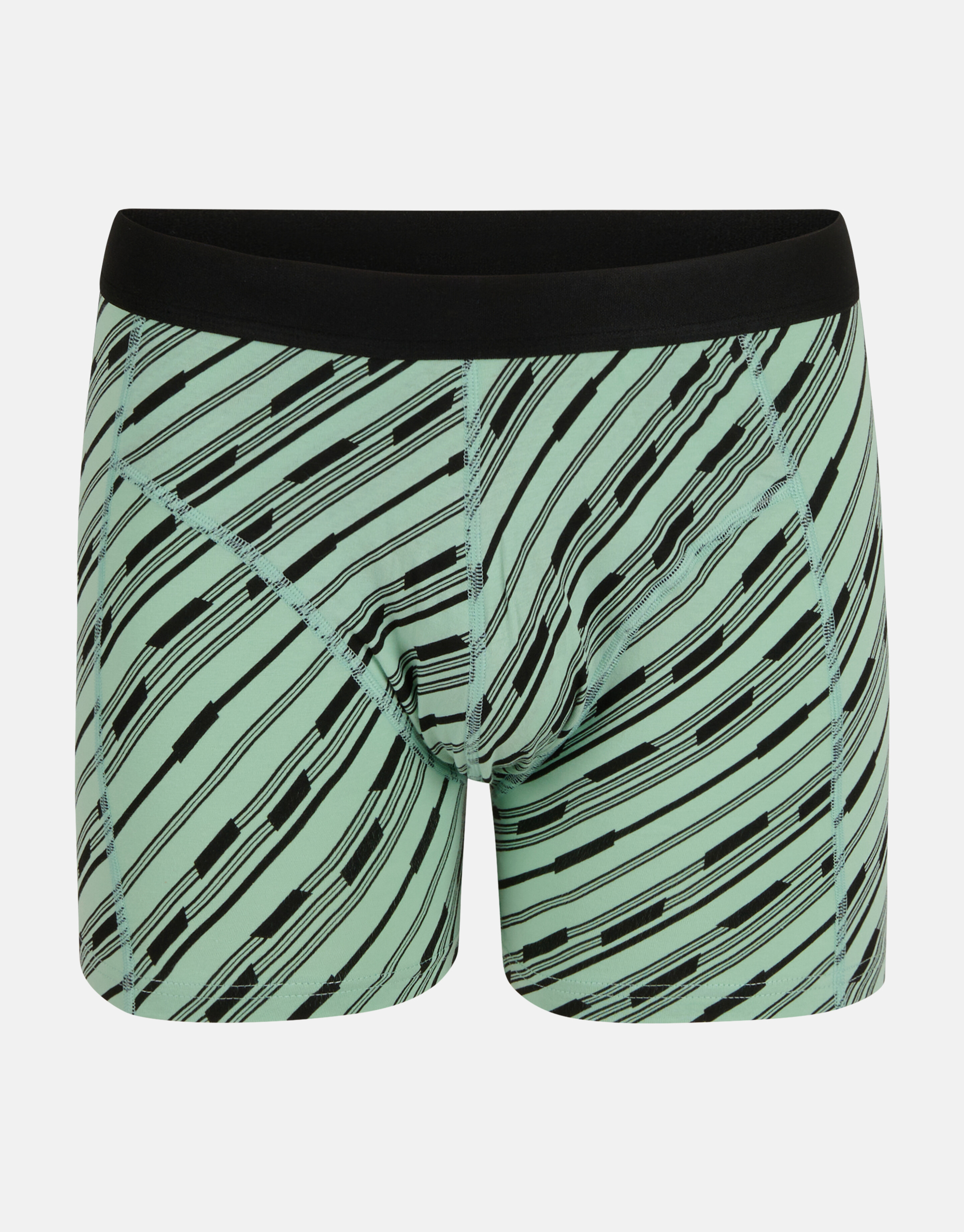 Gestreifte Boxershorts Grün SHOEBY ACCESSOIRES