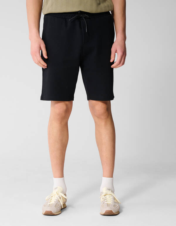 Pique Shorts Schwarz SHOEBY MEN