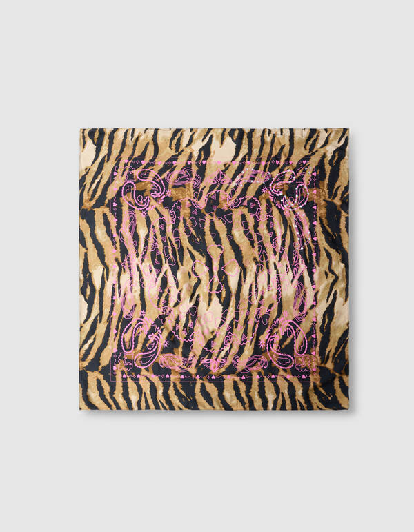 Strass Paisley Schal Braun SHOEBY ACCESSOIRES