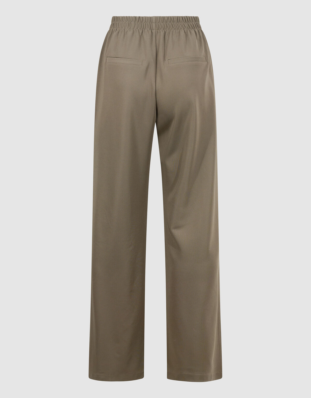 Basic Wide Leg Hose Dunkelgr&uuml;n SHOEBY WOMEN