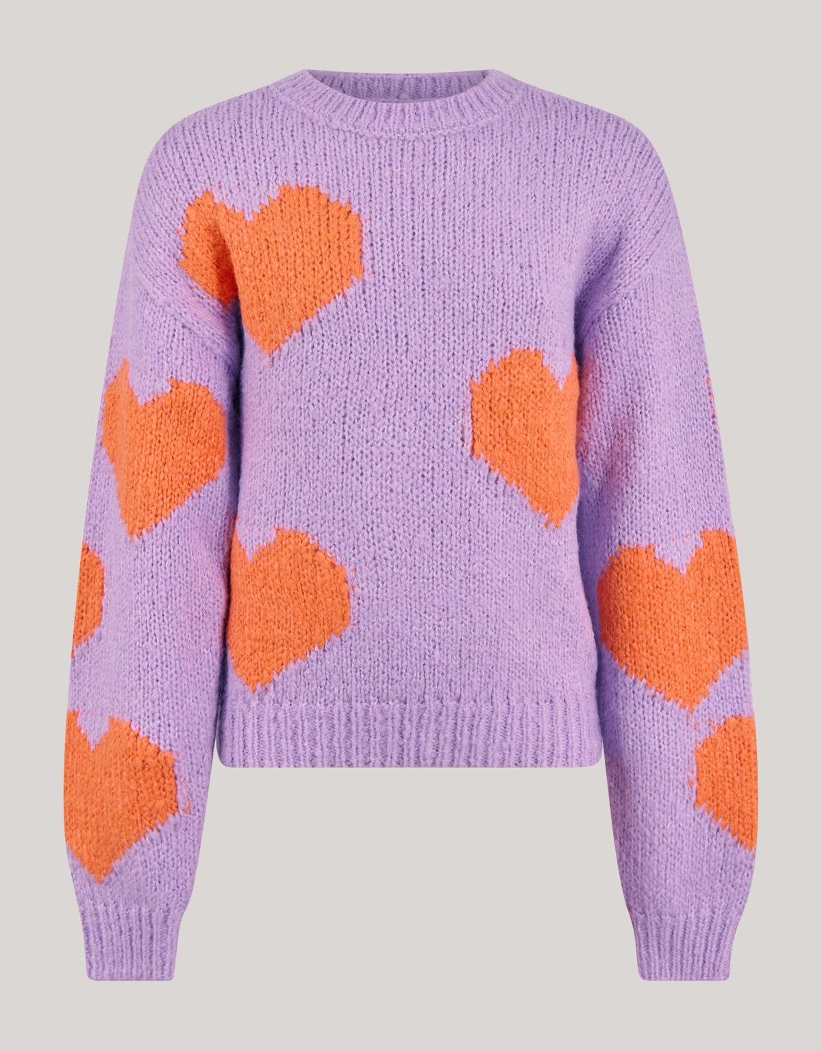 Fun Heart Pullover Lila SHOEBY GIRLS