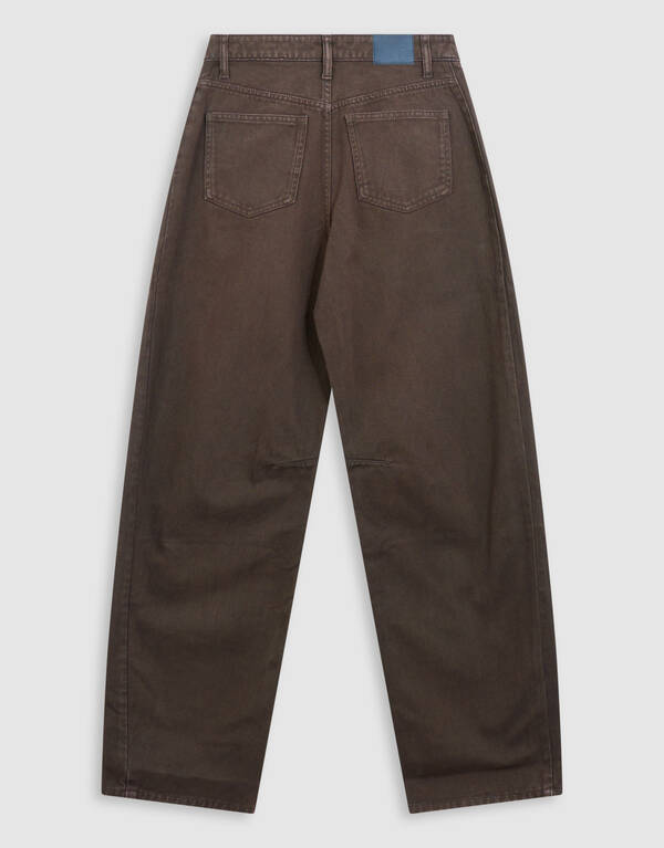 Clean Barrel Fit Jeans Braun SHOEBY WOMEN