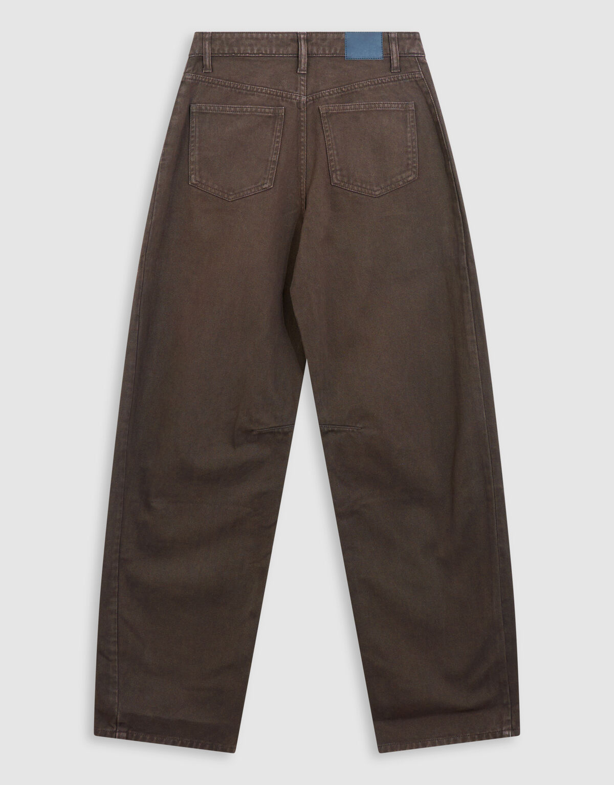 Clean Barrel Fit Jeans Braun SHOEBY WOMEN