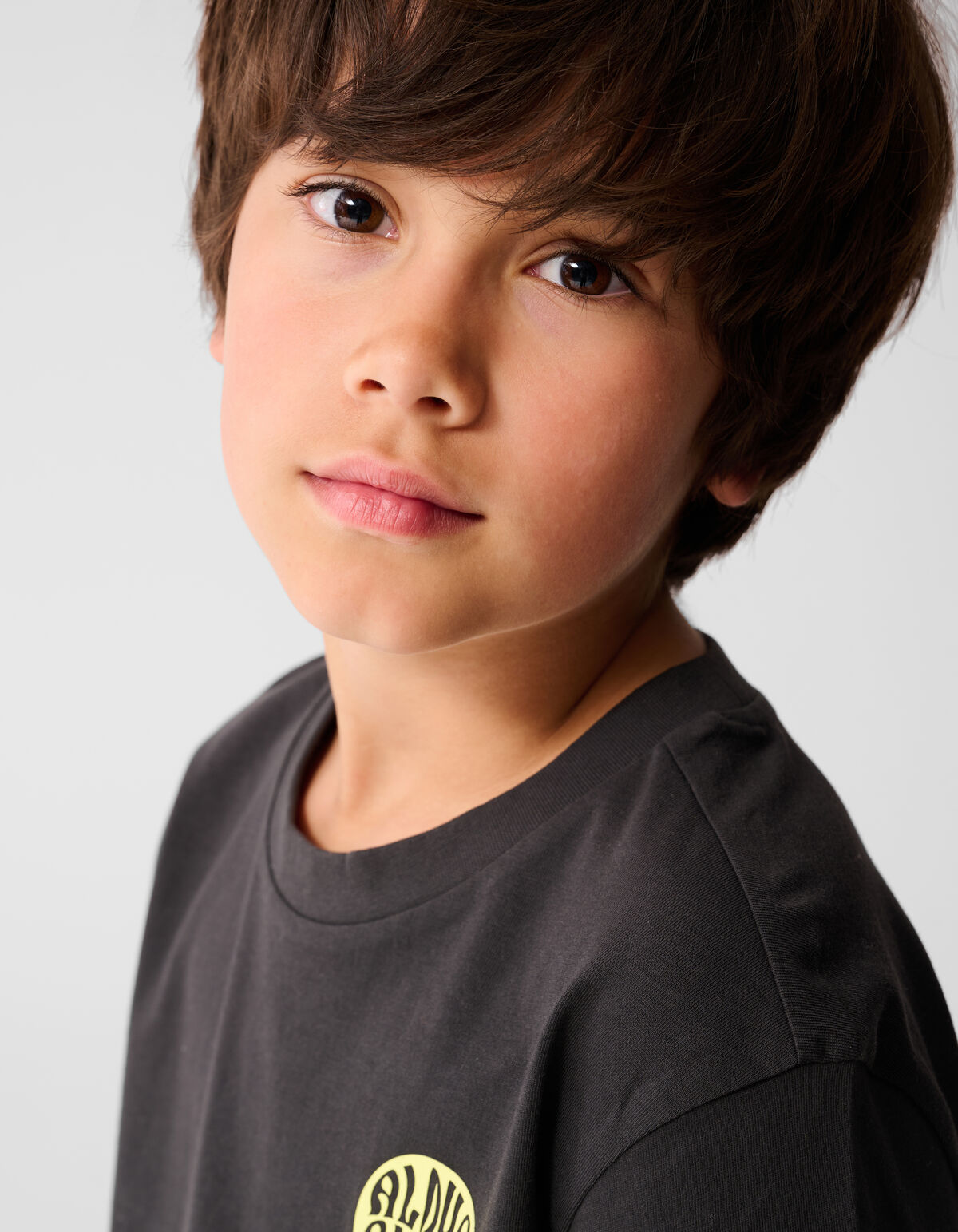 Aloha Artwork T-shirt Dunkelgrau SHOEBY BOYS