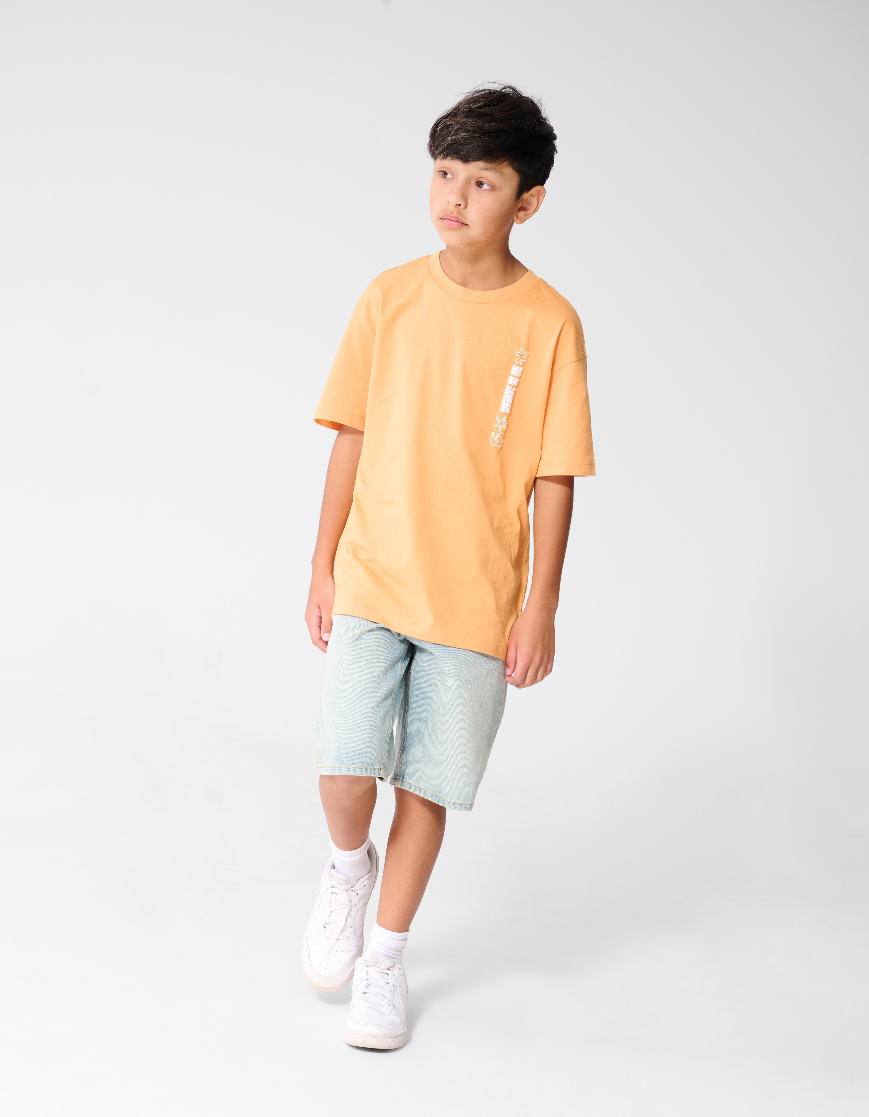 Holiday Artwork T-Shirt Hellorange SHOEBY BOYS