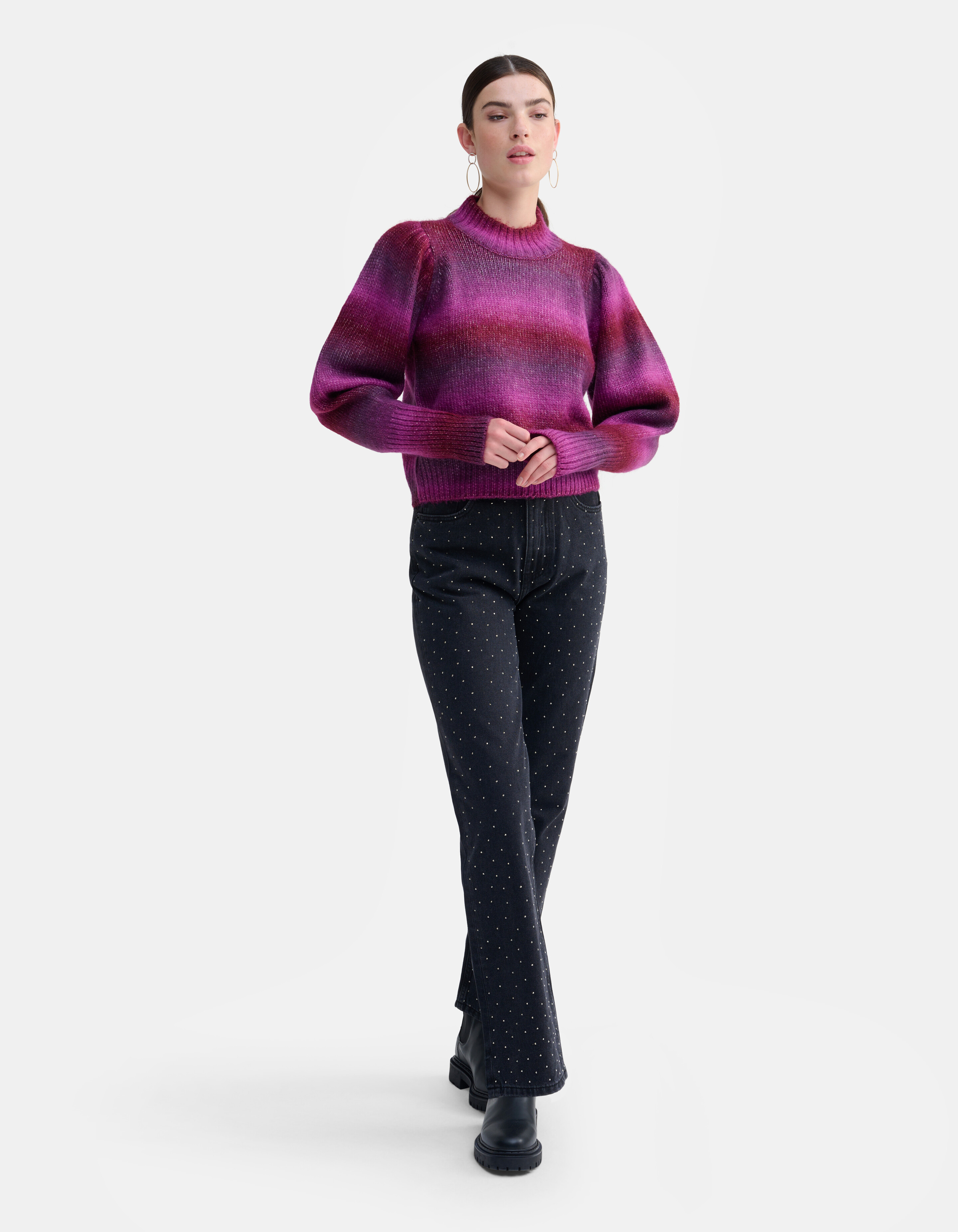 Space Dye Pullover SHOEBY WOMEN