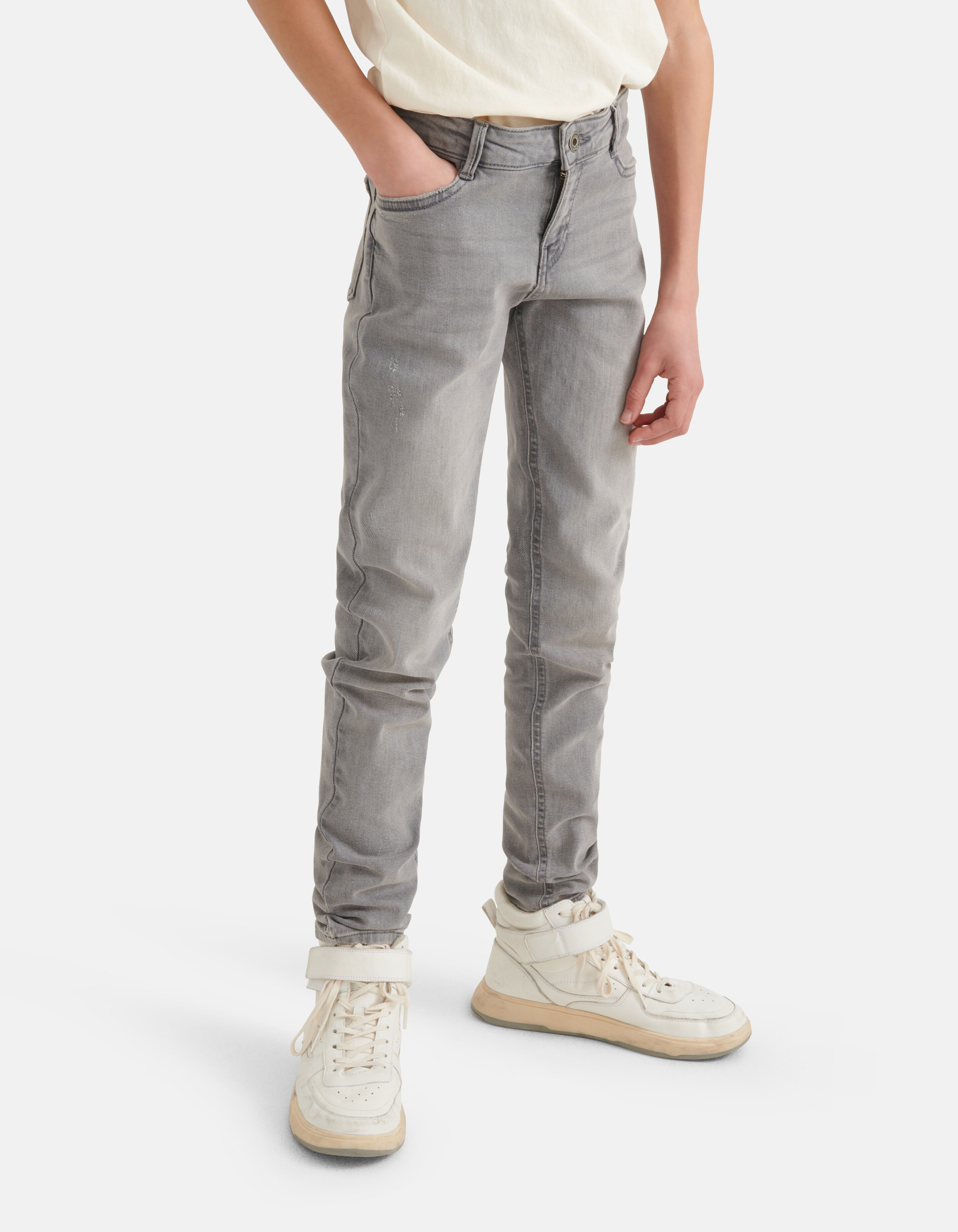 Skinny Jeans Hellgrau JILL&MITCH
