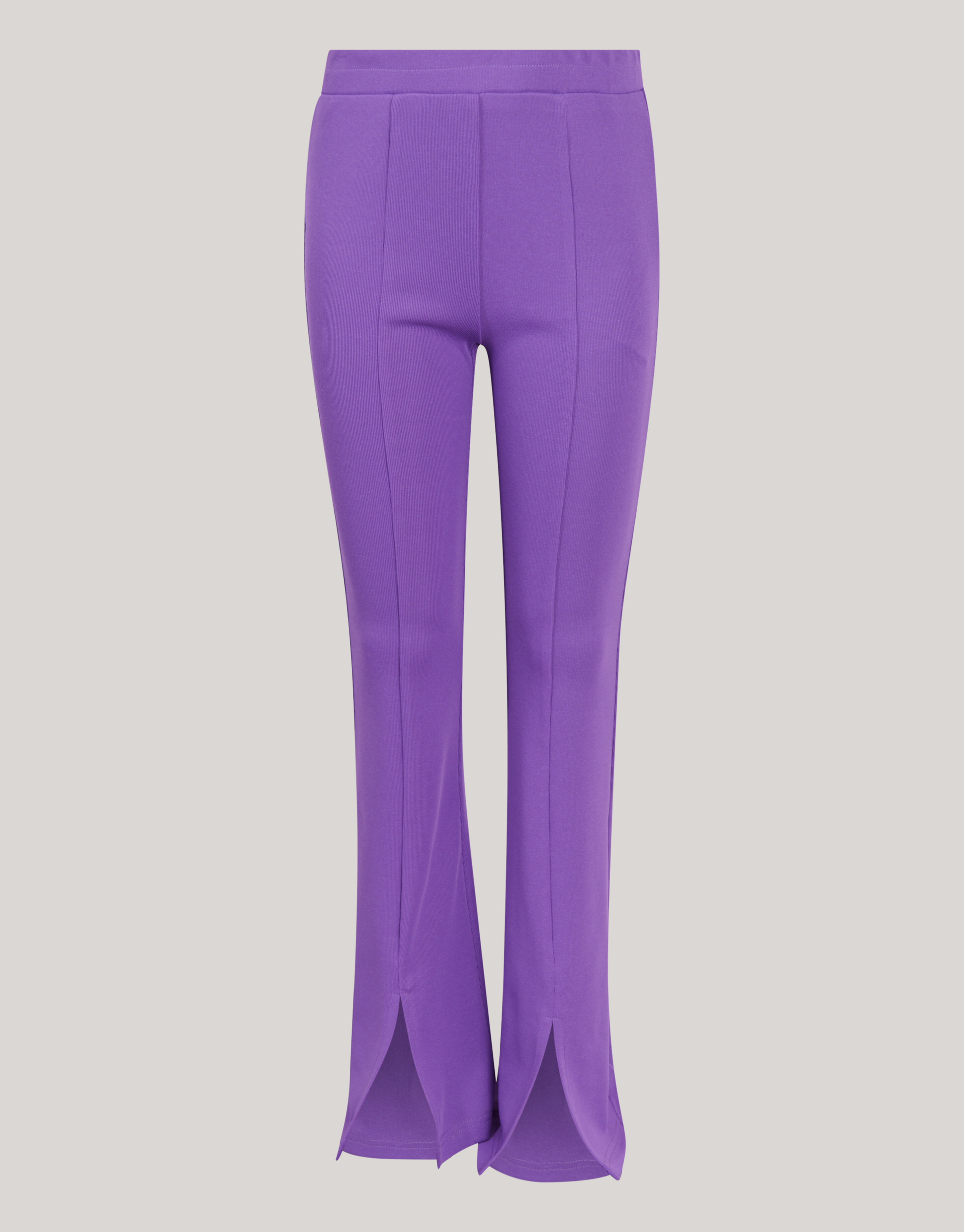 Ausgestellte Rippen-Leggings Lila SHOEBY GIRLS