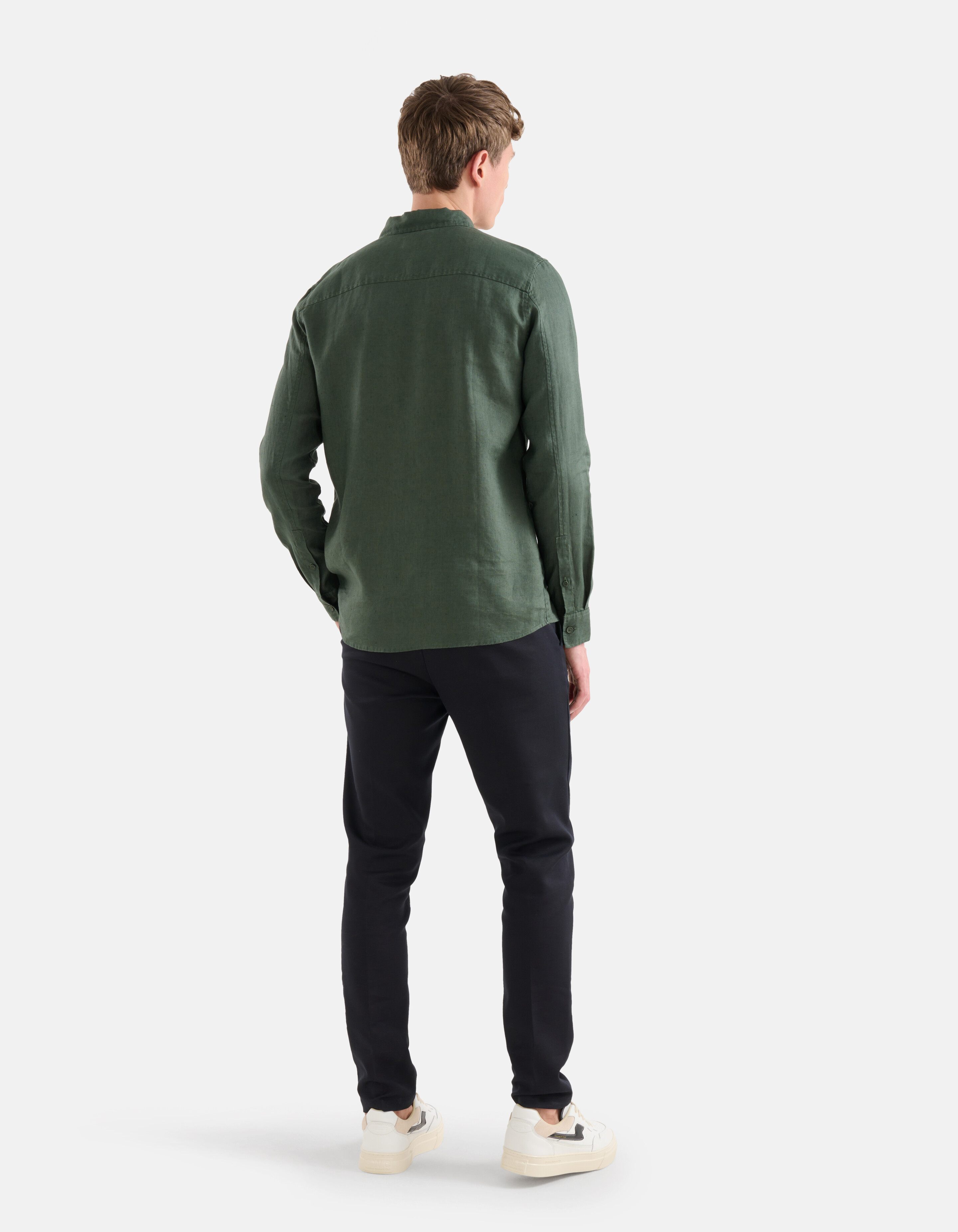 Leinenhemd Grün SHOEBY MEN